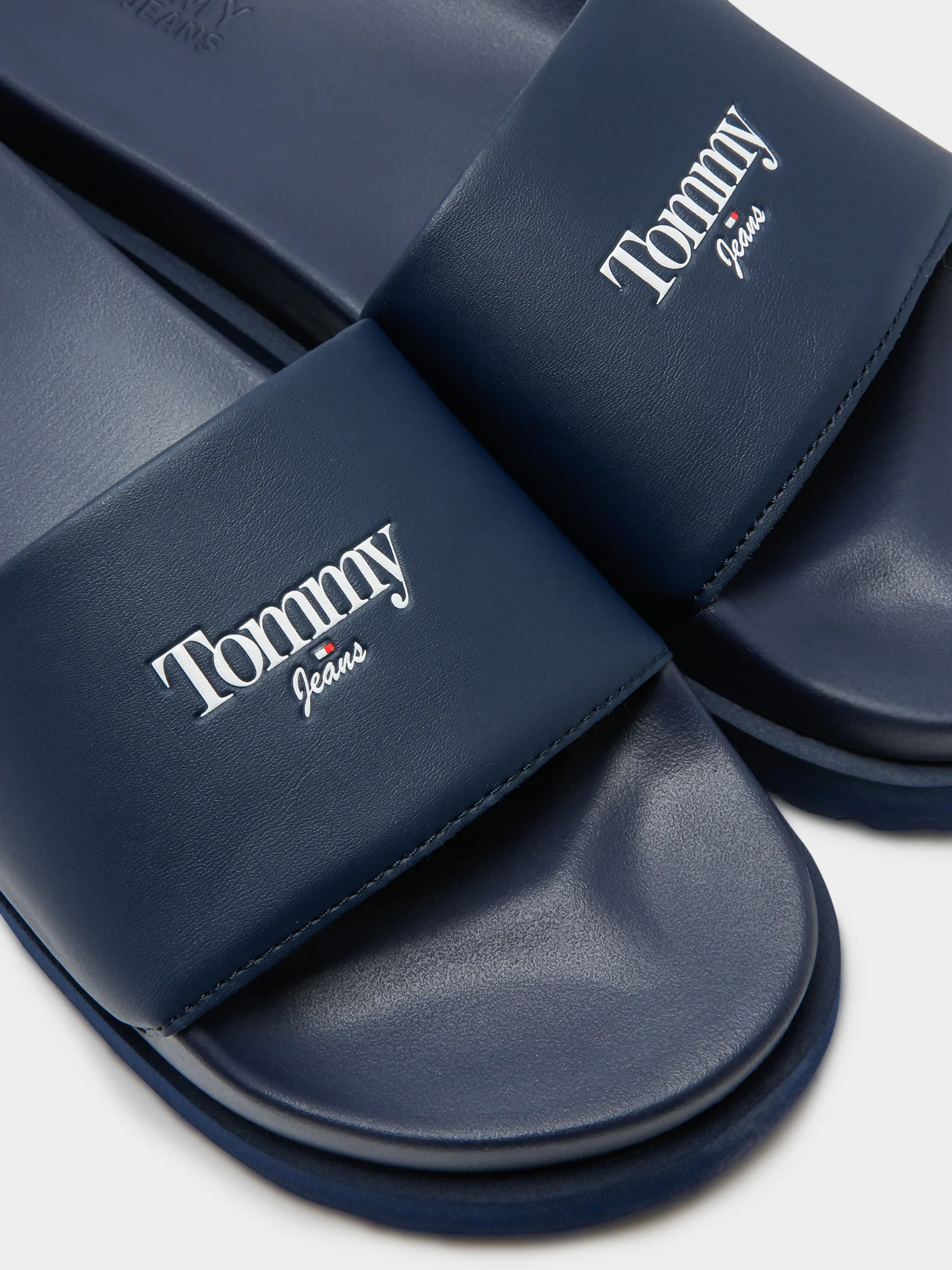 Womens Logo Flatform Pool Slides - Image 4