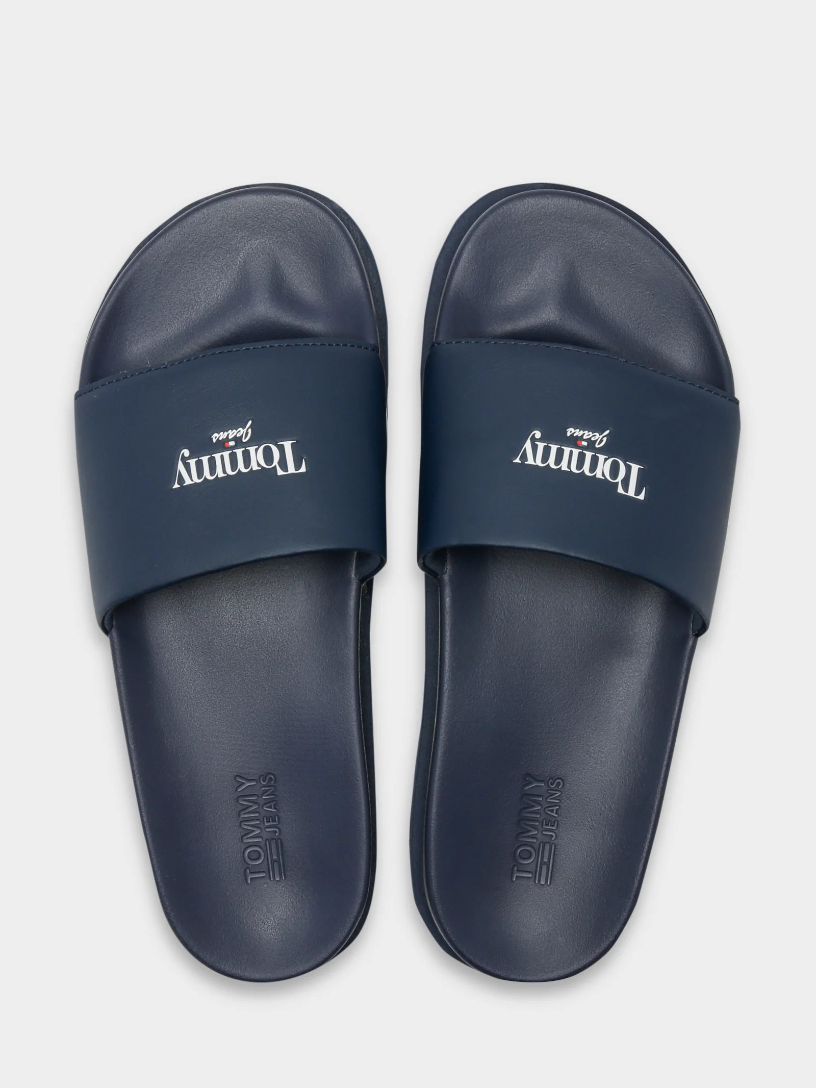 Womens Logo Flatform Pool Slides - Image 5