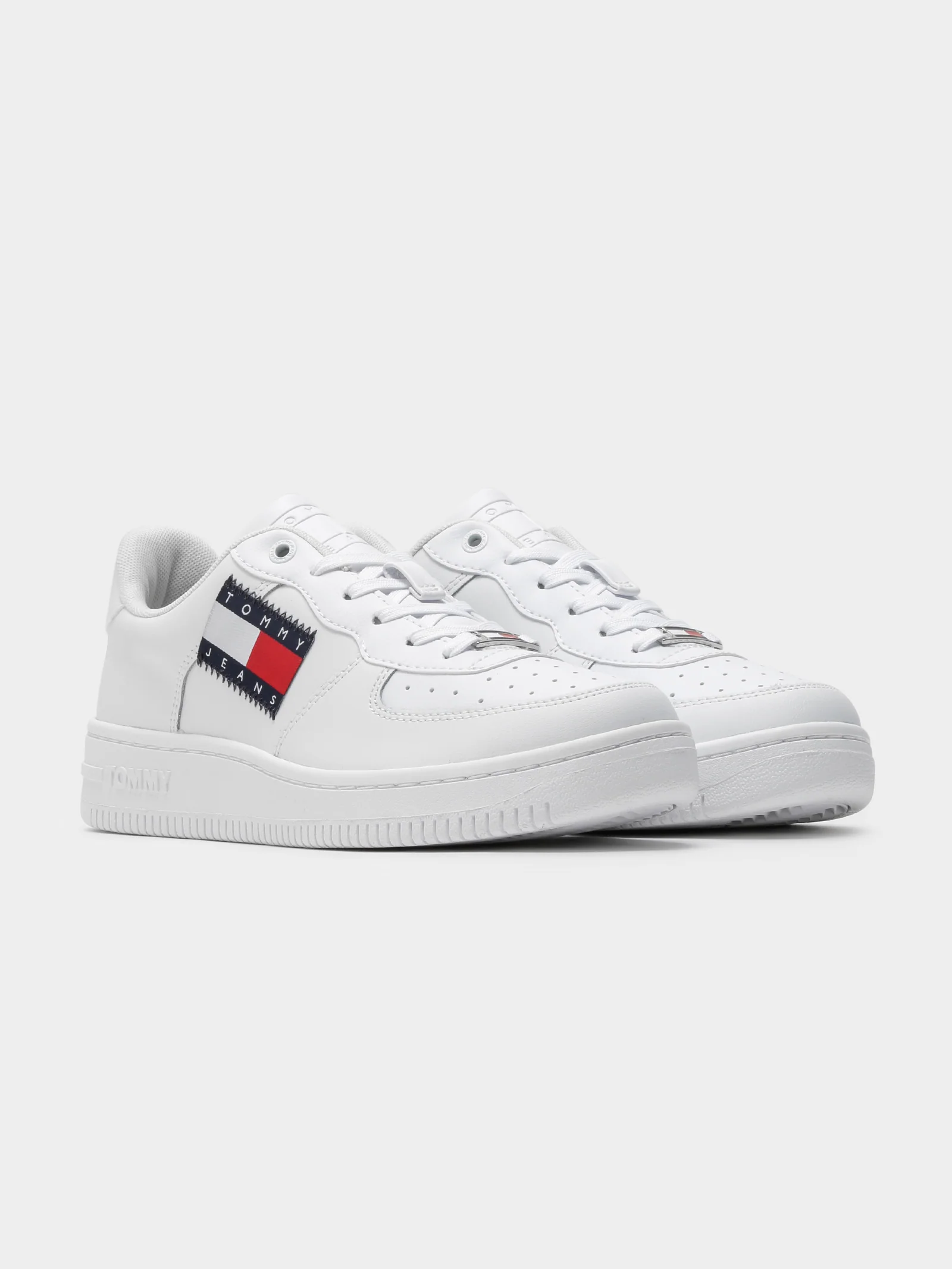 Womens Low Cut Flag Basket Sneaker - Image 6