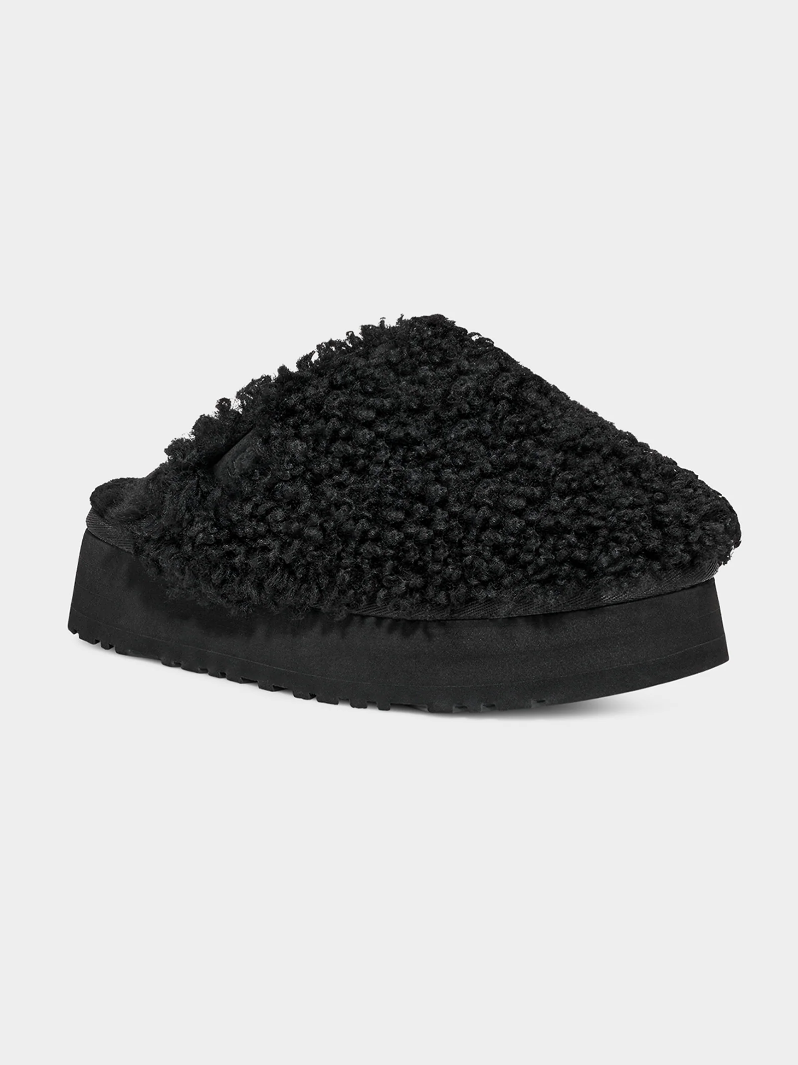 Womens Maxi Curly Platform Shoes - Image 2