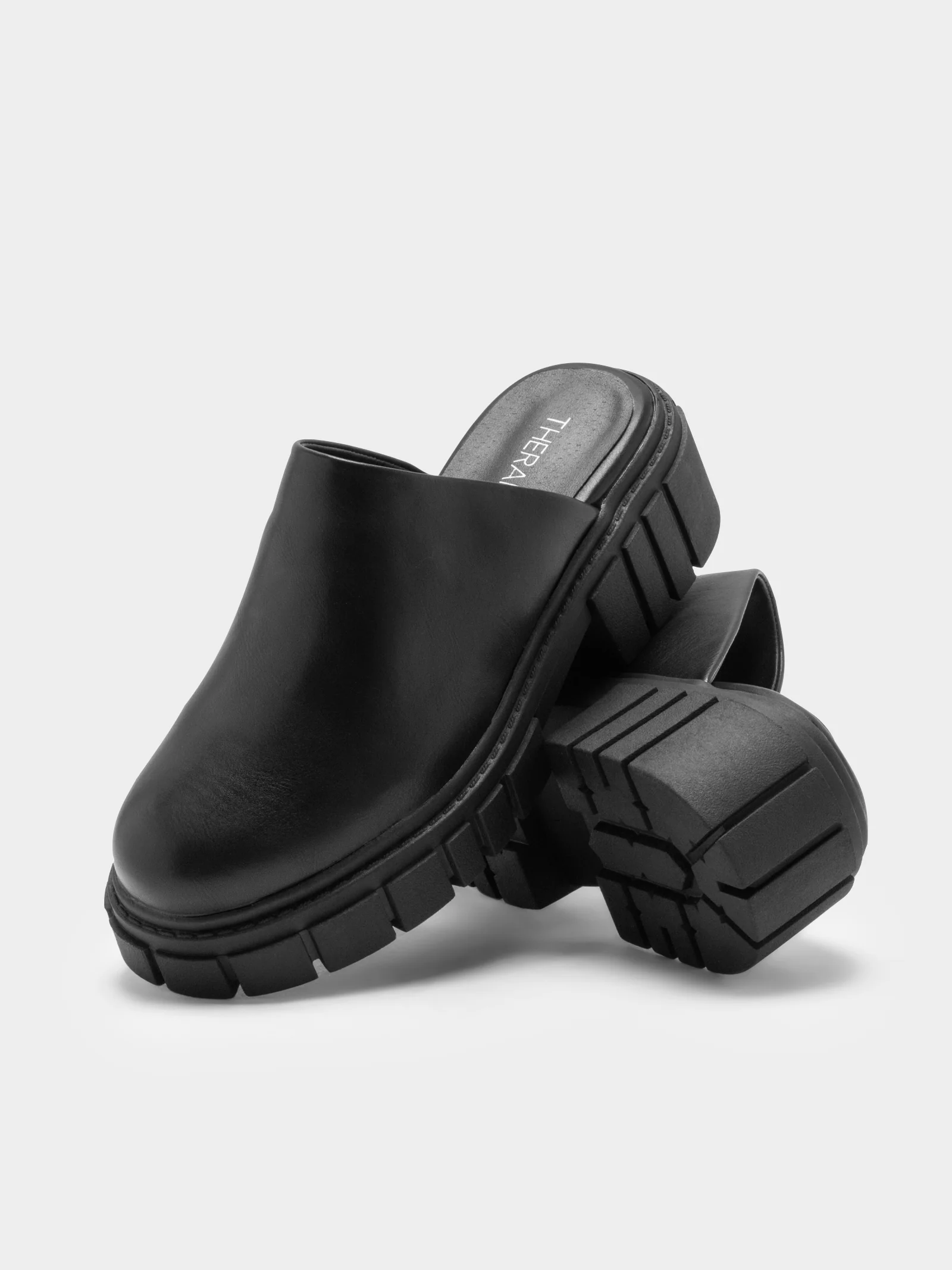 Womens Platform Mule Strike Back - Image 2