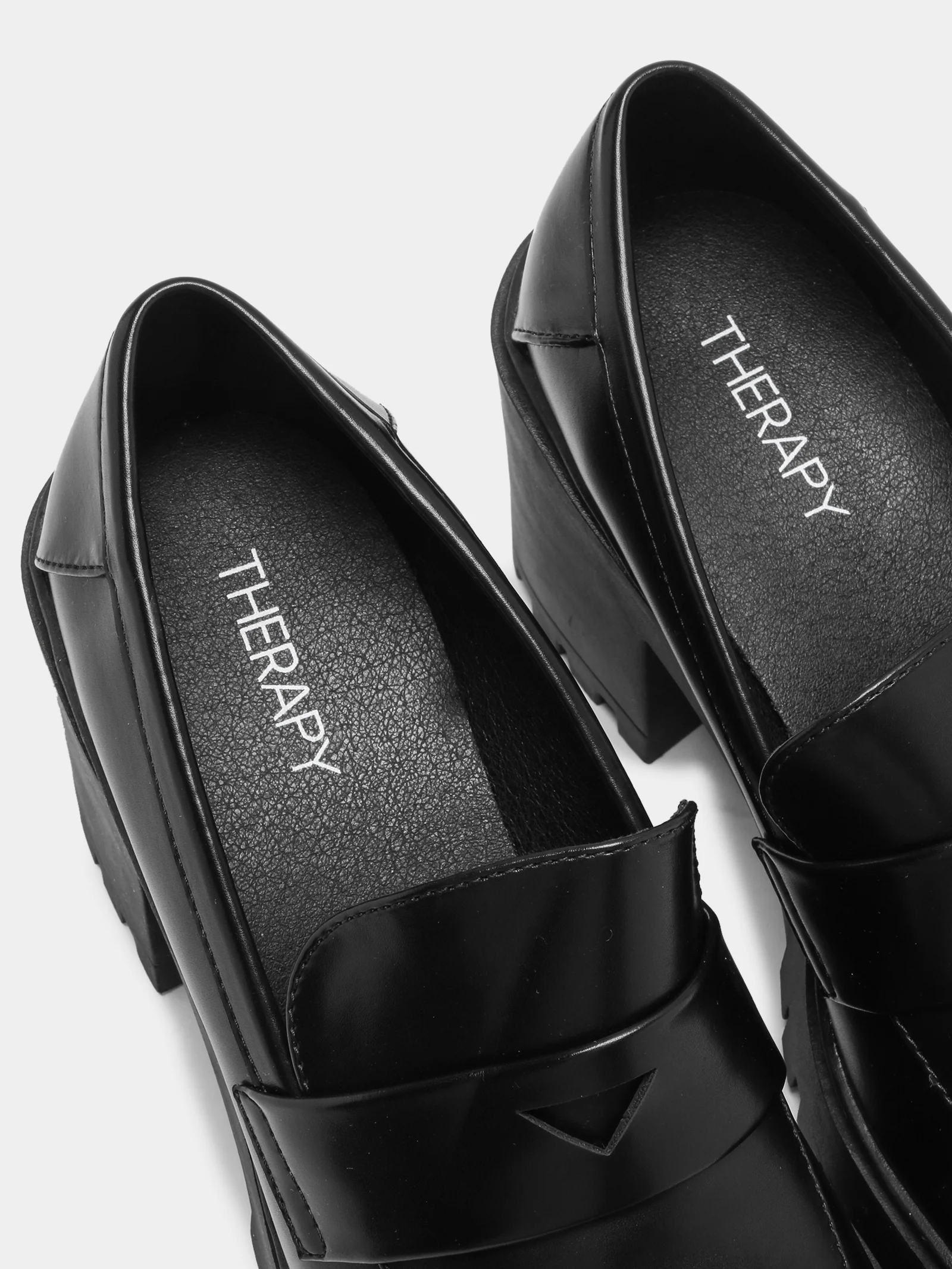 Womens Prompt Heeled Loafers - Image 4