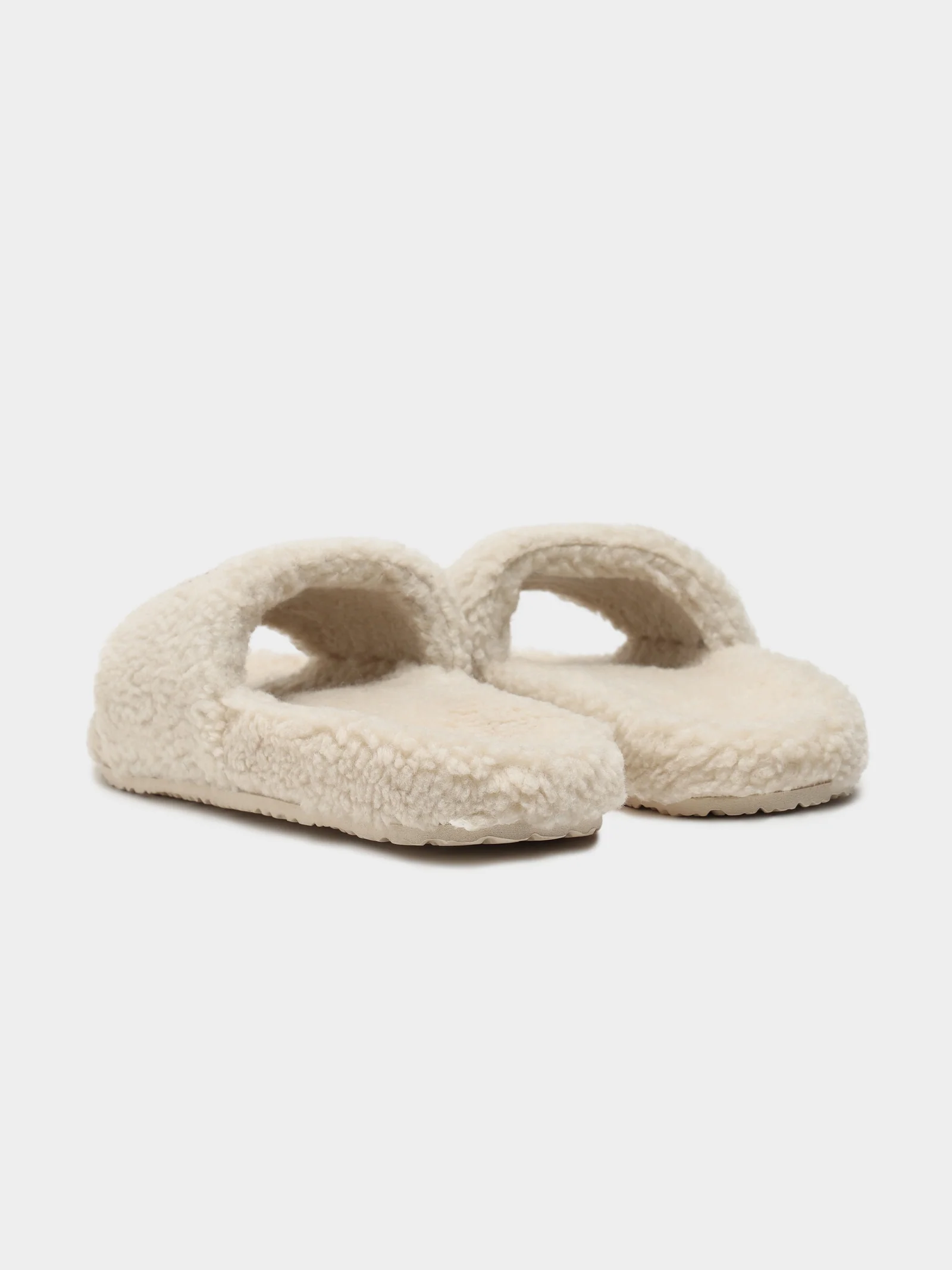 Womens Tommy Jeans Flag Sherpa Slides - Image 7
