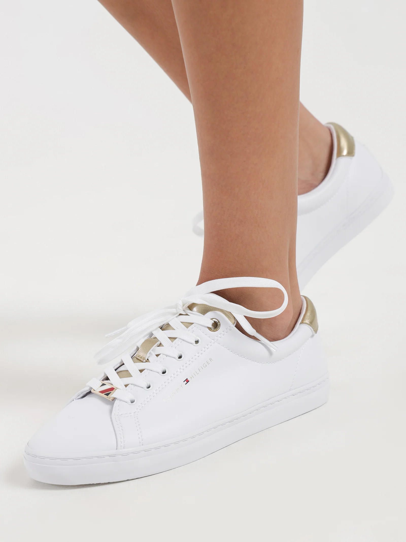 Womens Touch of Gold Sneakers - Image 8
