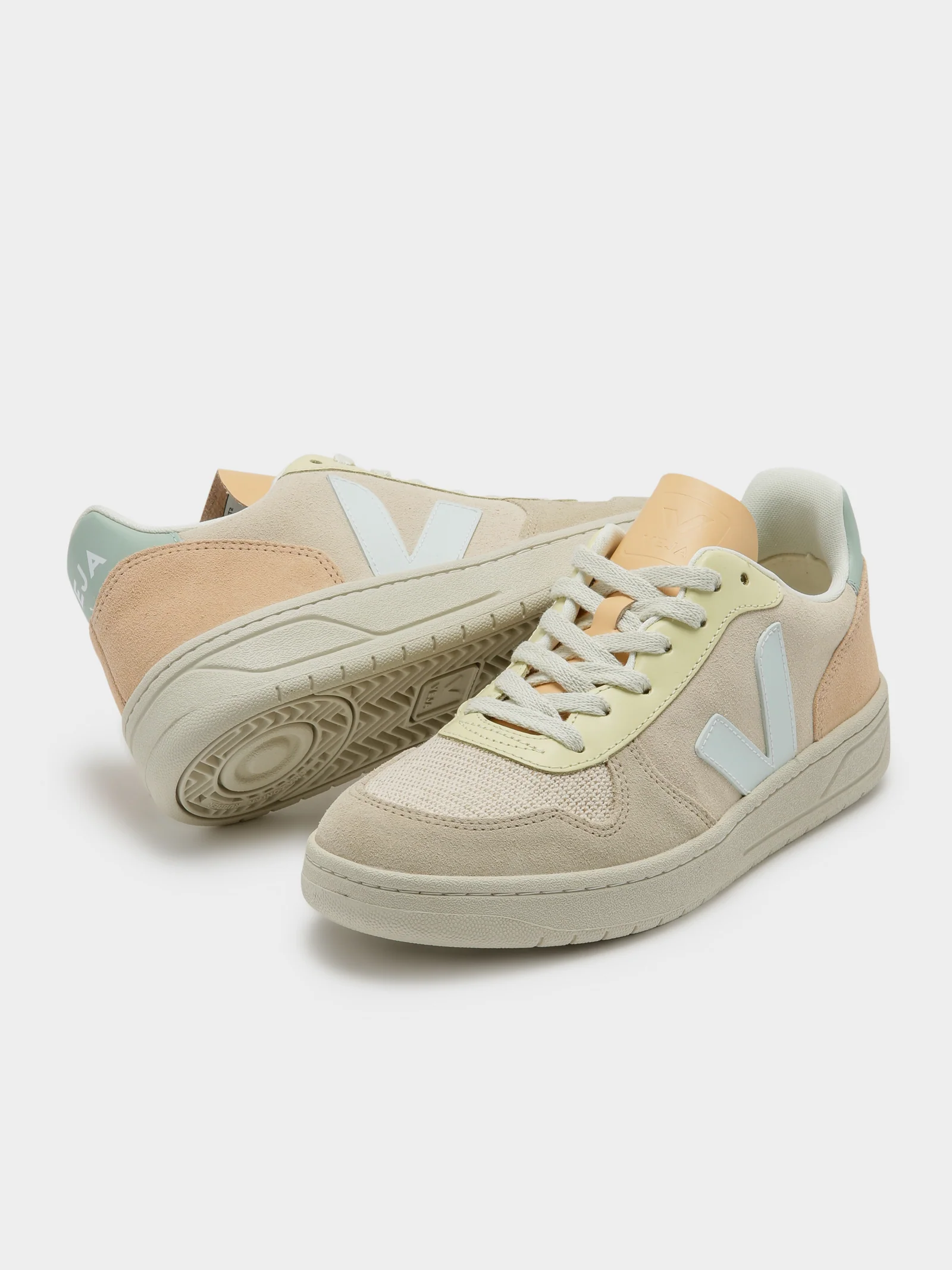 Womens V-10 Suede Sable Sneakers - Image 2