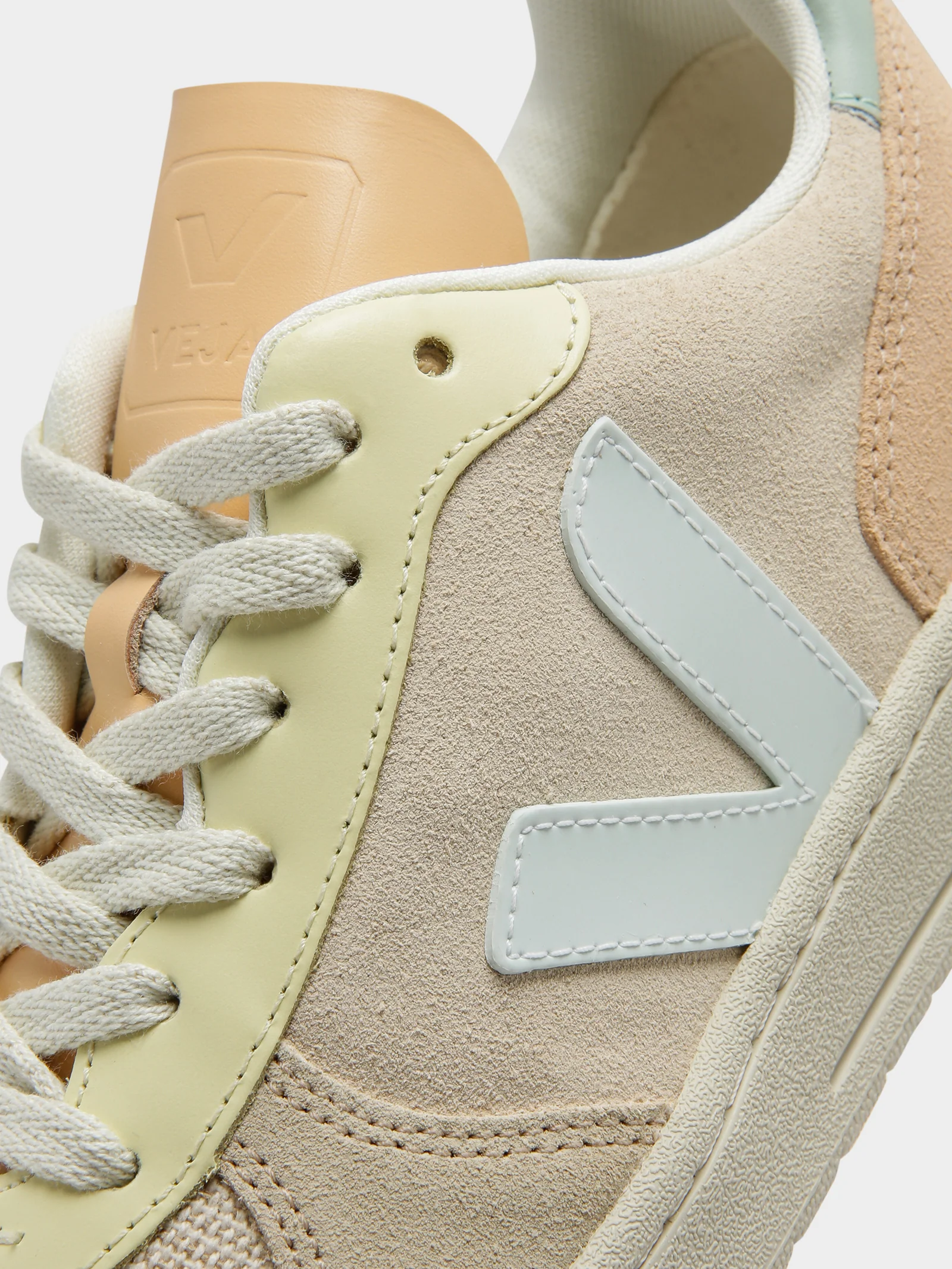 Womens V-10 Suede Sable Sneakers - Image 3