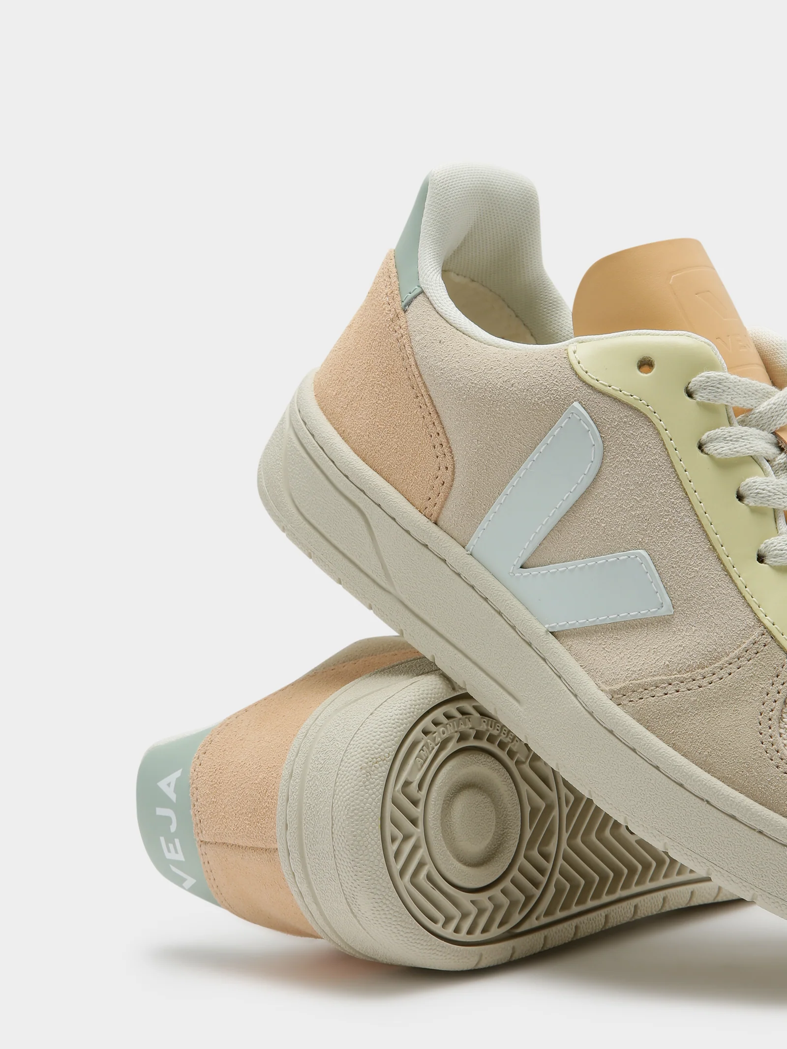 Womens V-10 Suede Sable Sneakers - Image 5