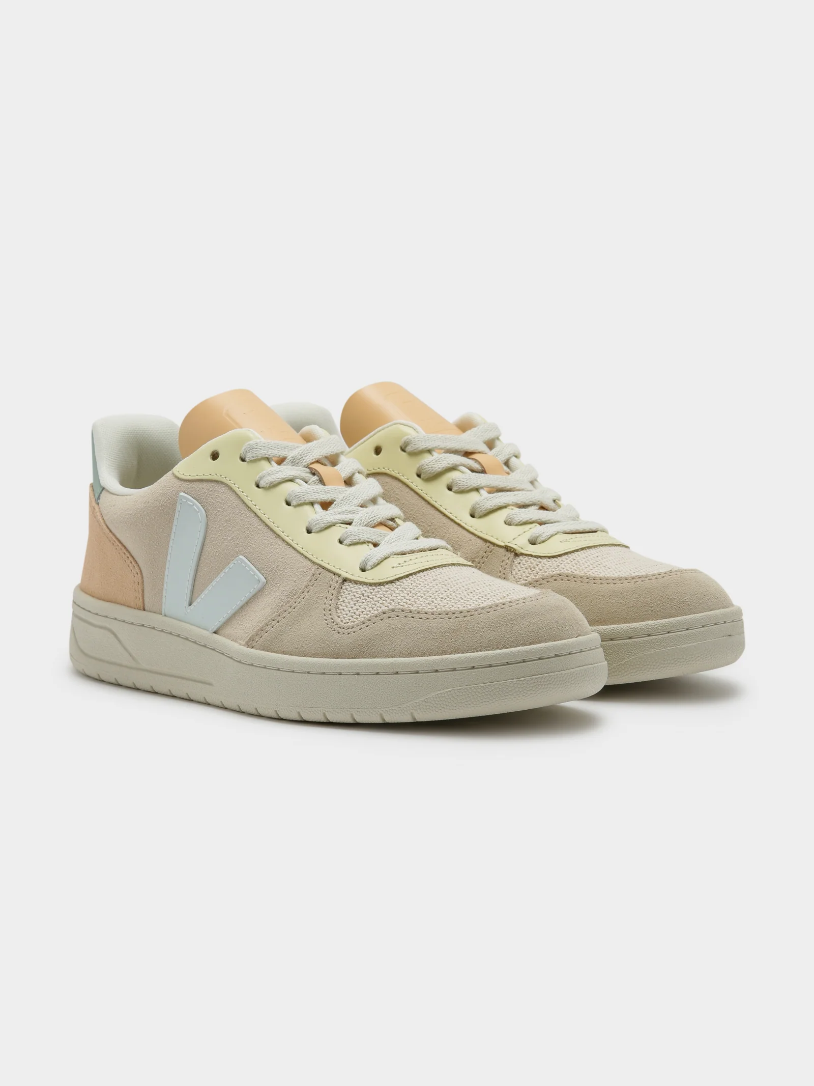 Womens V-10 Suede Sable Sneakers - Image 6