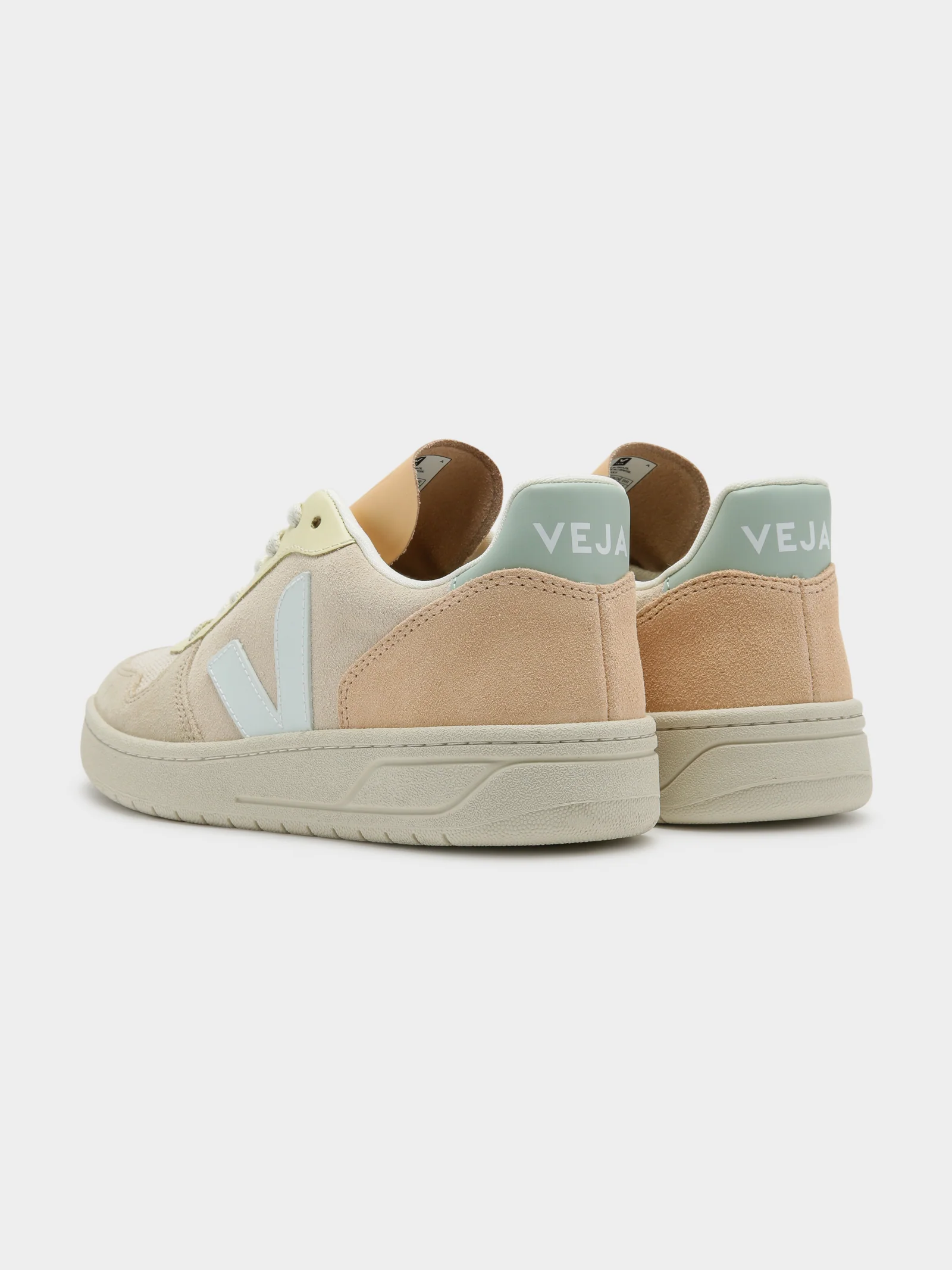 Womens V-10 Suede Sable Sneakers - Image 7