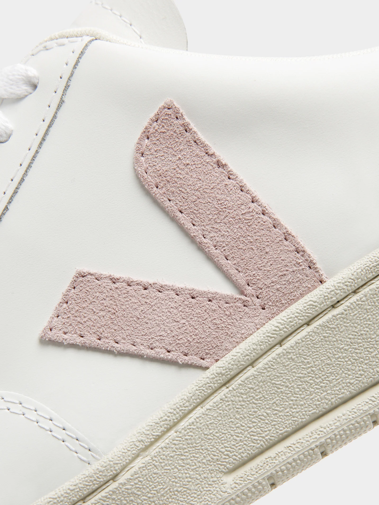 Womens V-12 Leather Sneaker - Image 4