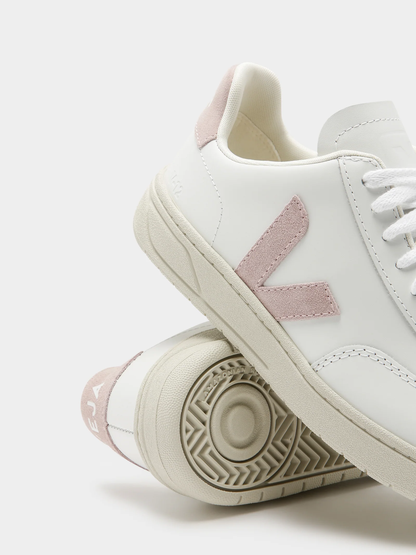 Womens V-12 Leather Sneaker - Image 5