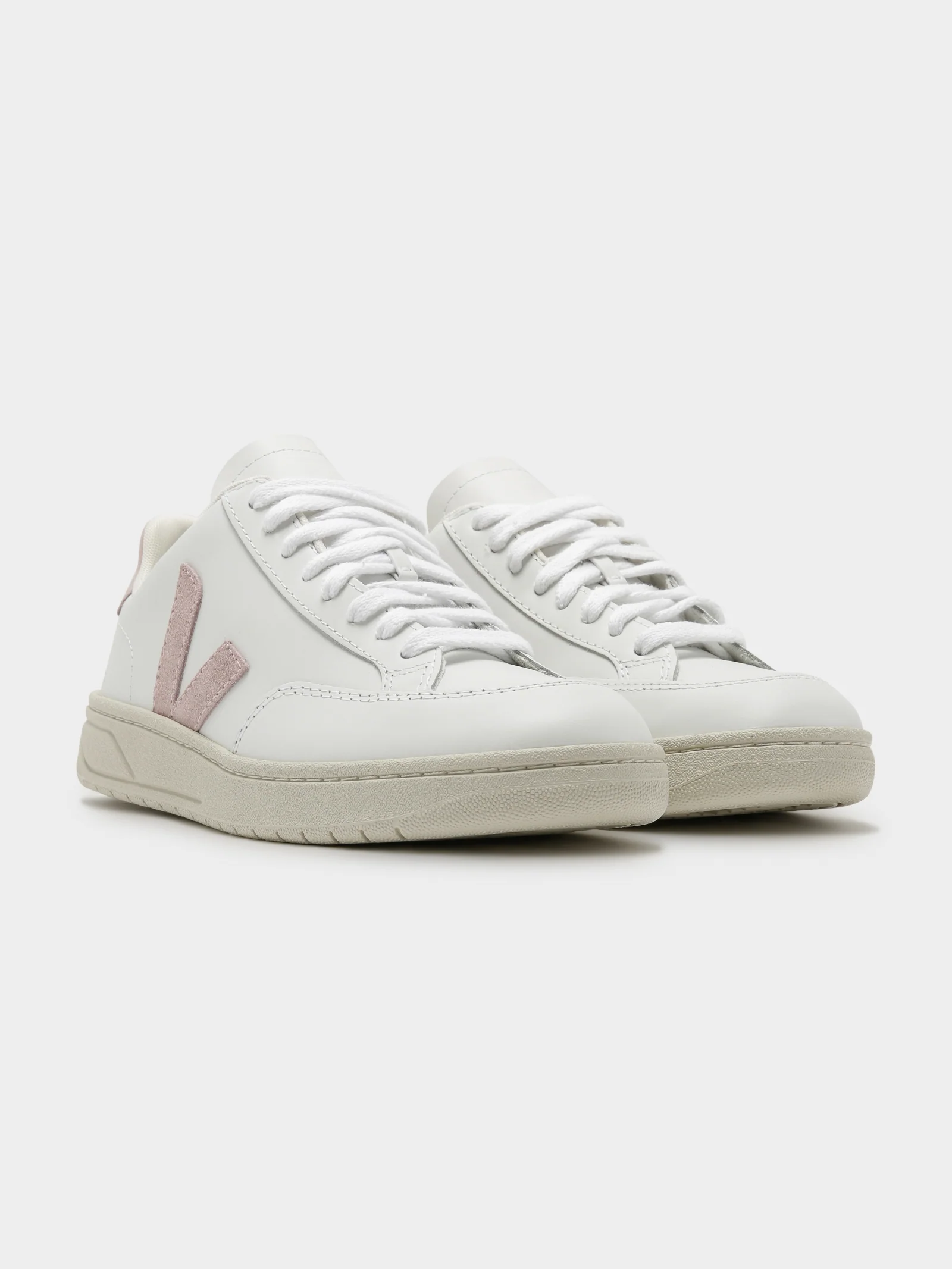 Womens V-12 Leather Sneaker - Image 6