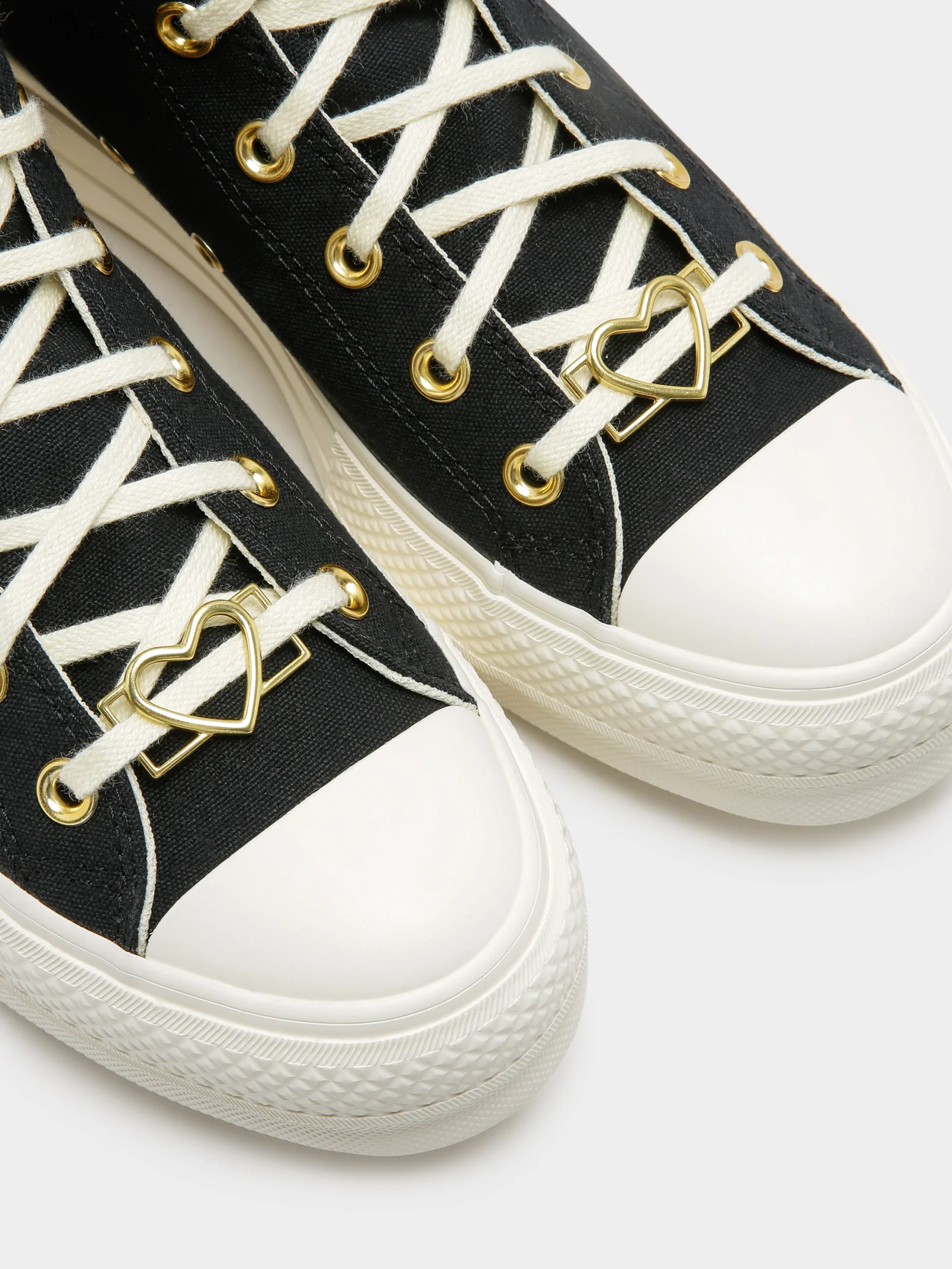 Womens Valentines Day Chuck Taylor All Star Lift High-Top Platform Sneakers - Image 7