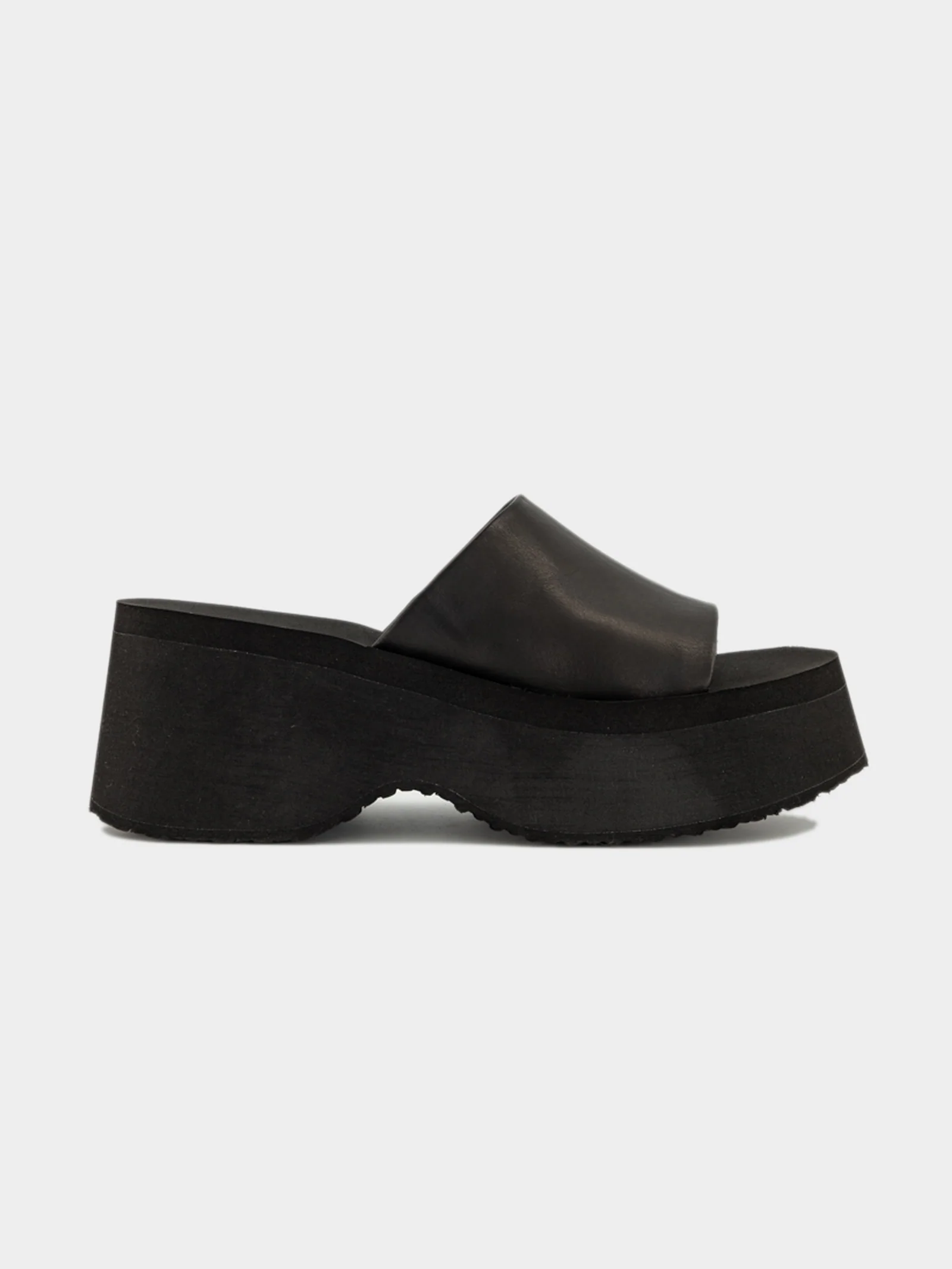 Womens Wolfe Platform Mule - Image 2