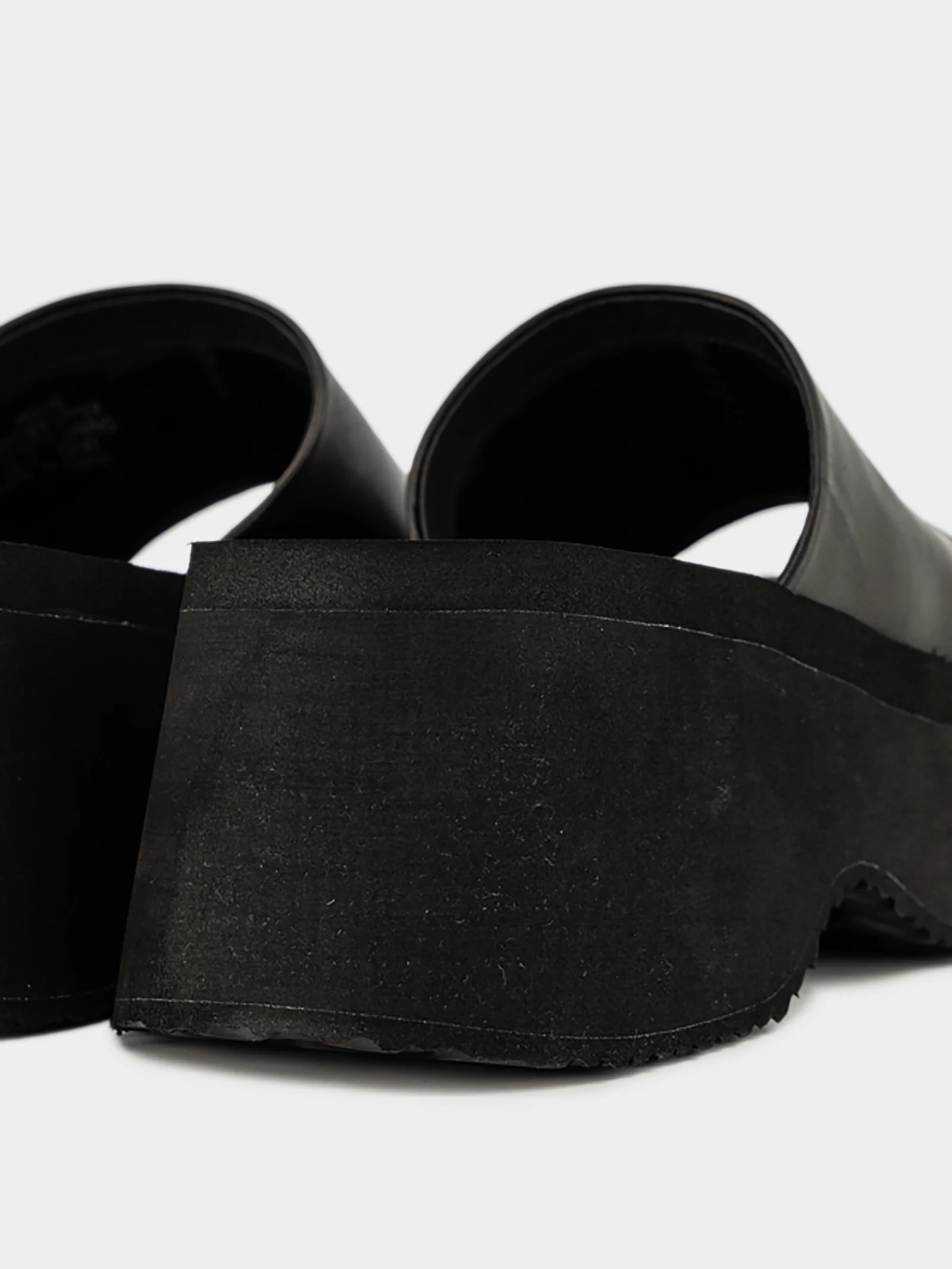 Womens Wolfe Platform Mule - Image 3