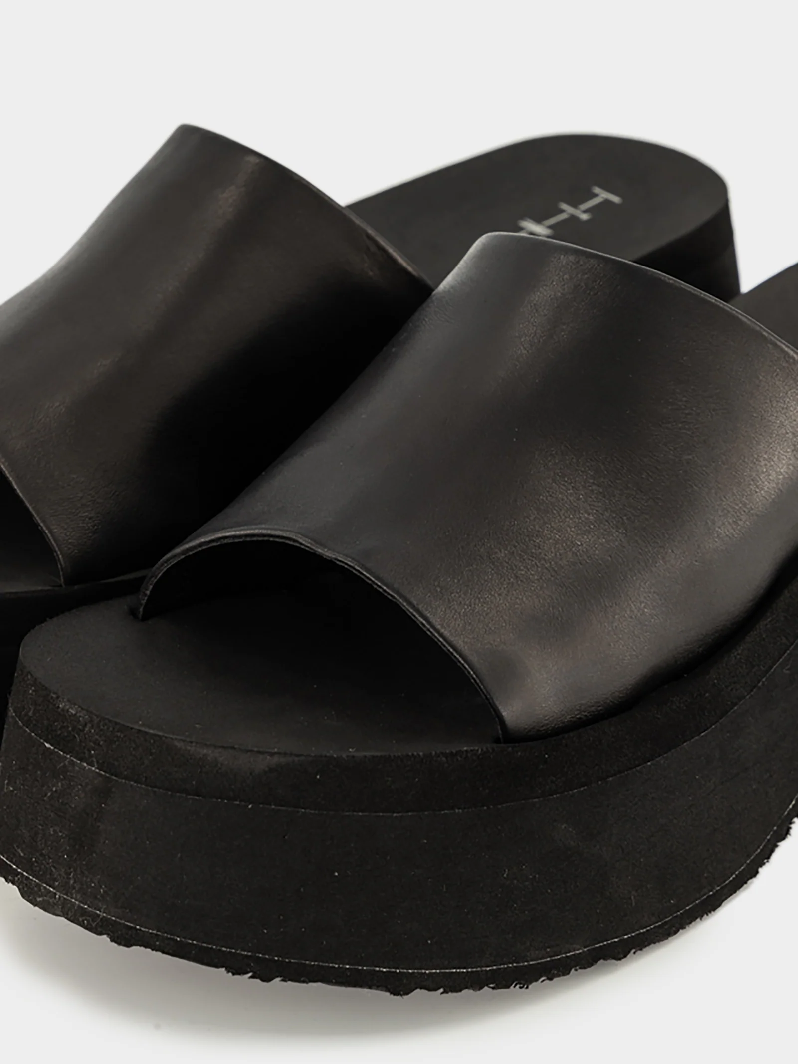 Womens Wolfe Platform Mule - Image 4