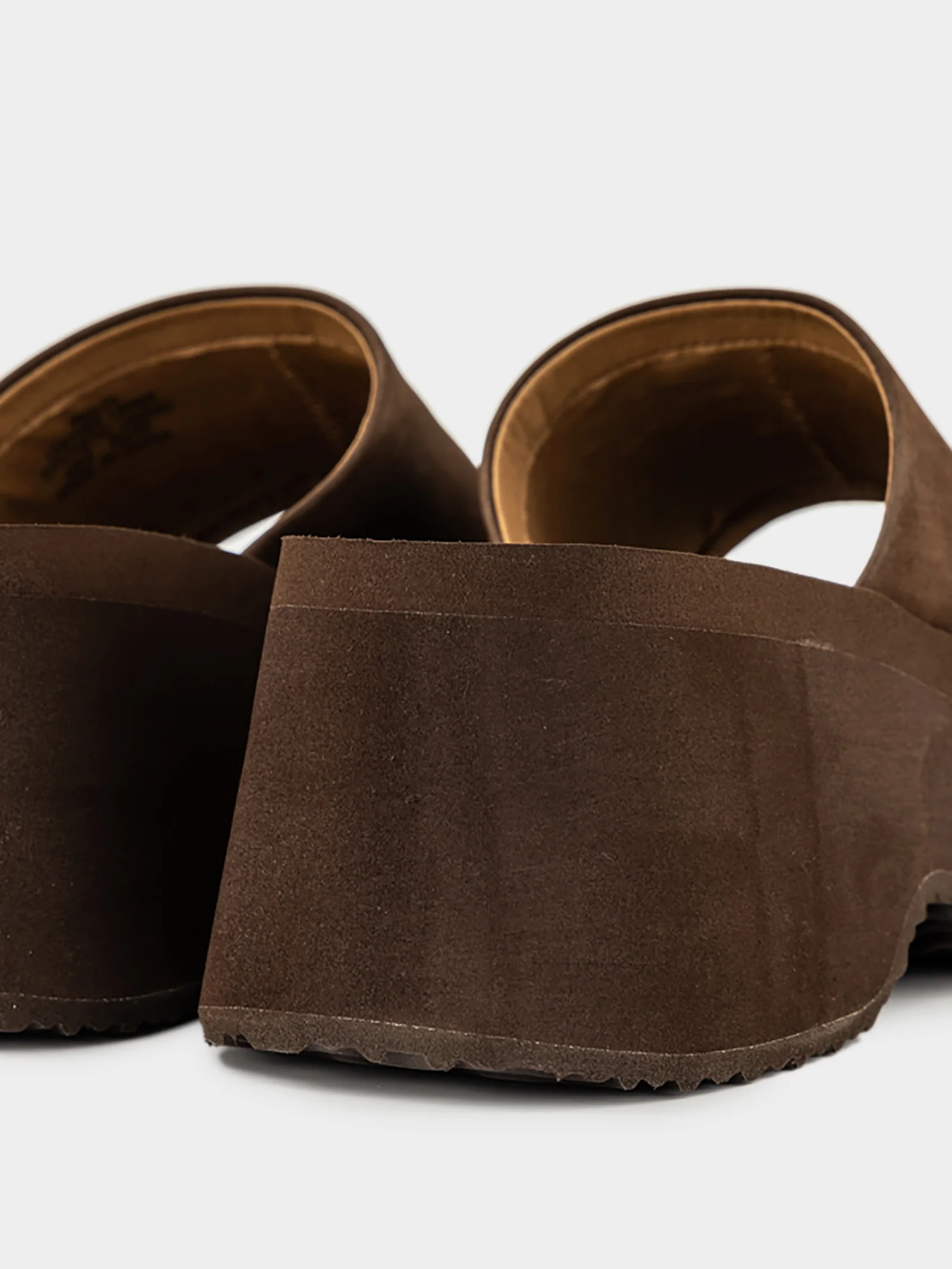 Womens Wolfe Platform Mule - Image 4