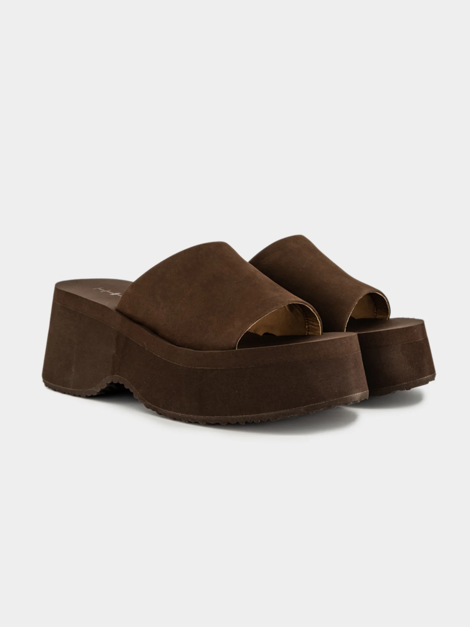 Womens Wolfe Platform Mule - Image 6