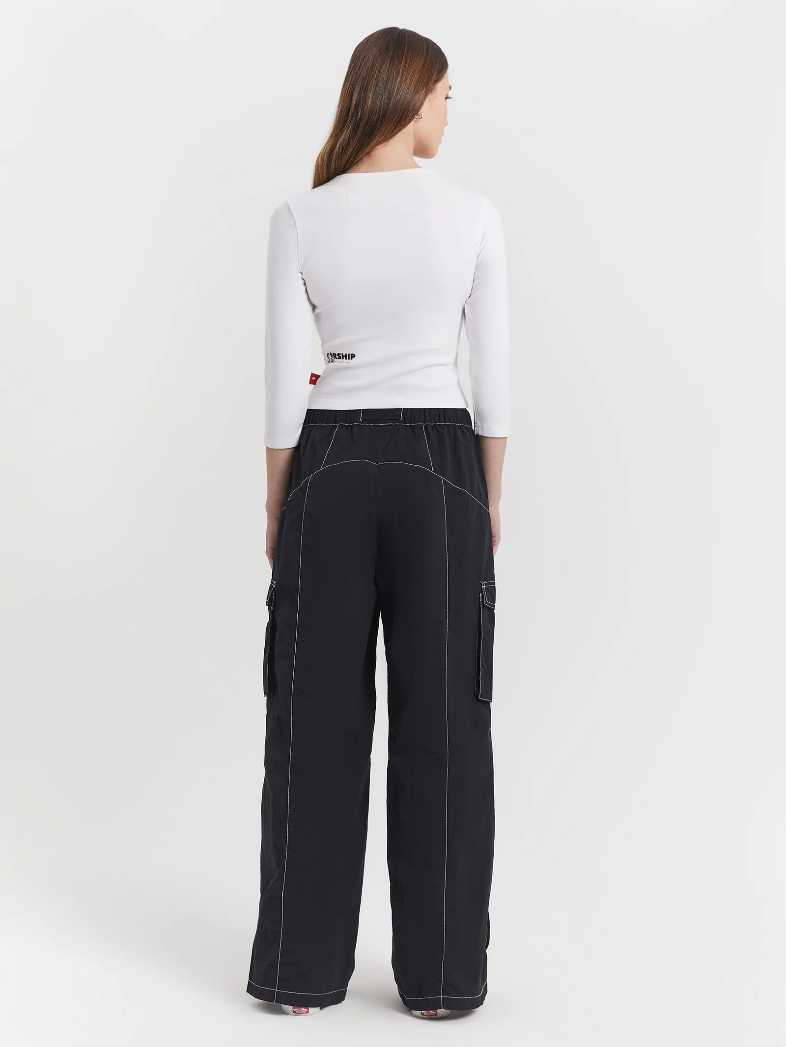 Alienation Nylon Cargo Pants - Image 5