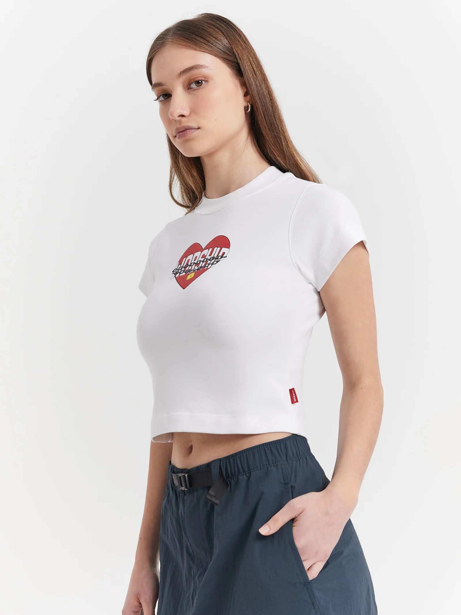 Core Strength Cropped T-Shirt - Image 3