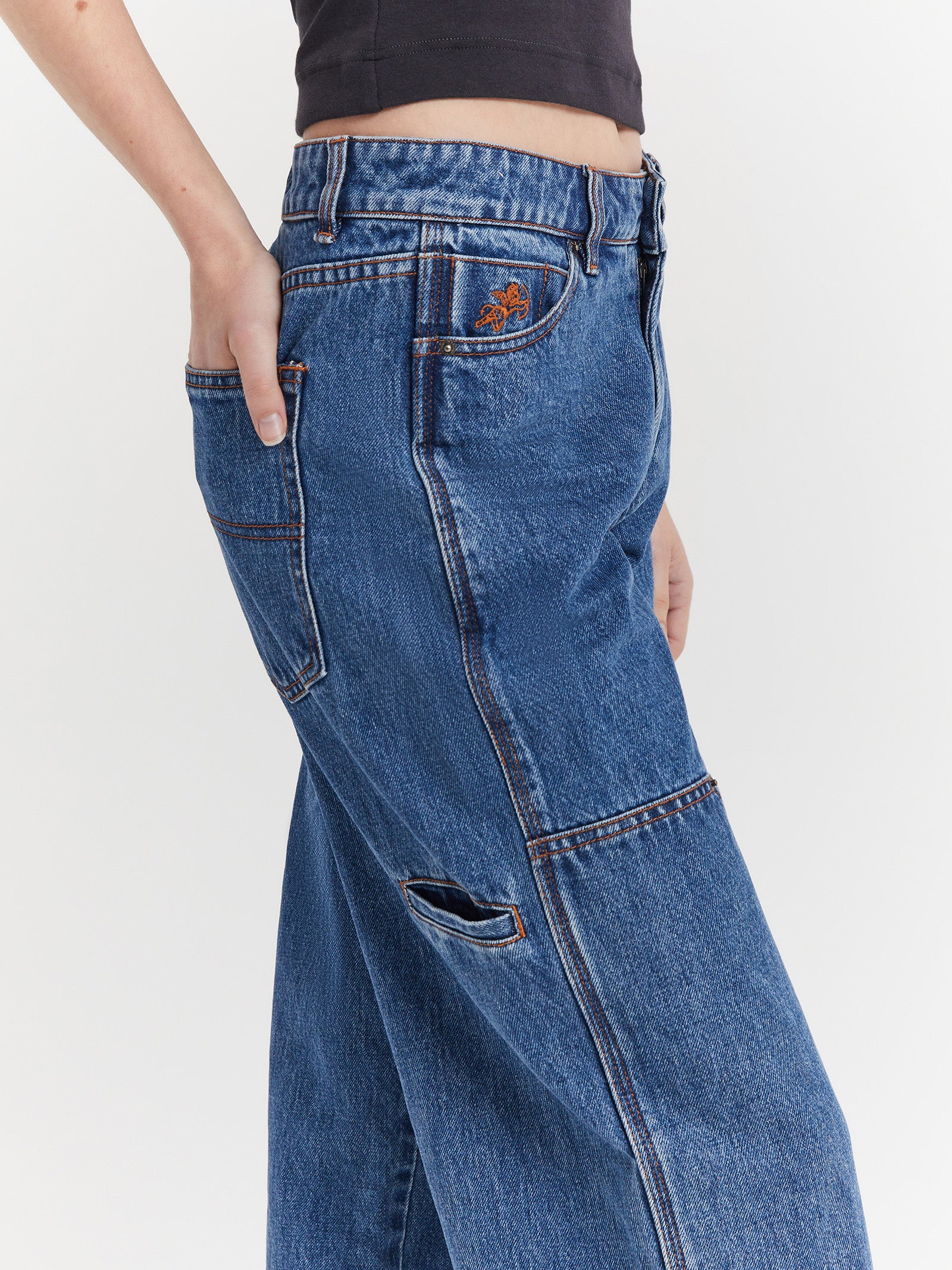 Double-Knee Slouch Jeans - Image 3