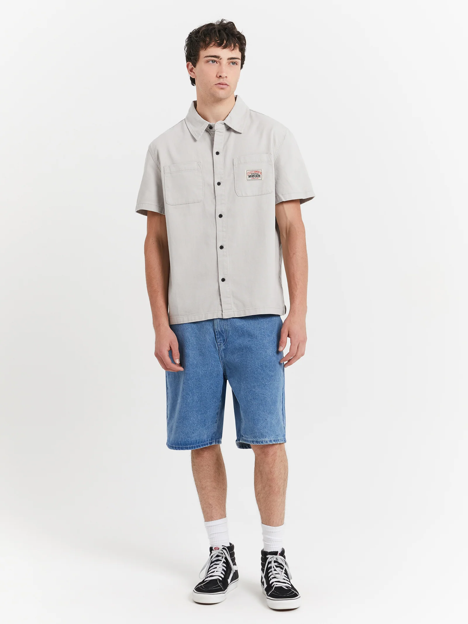 Workgear Denim Shirt - Image 2