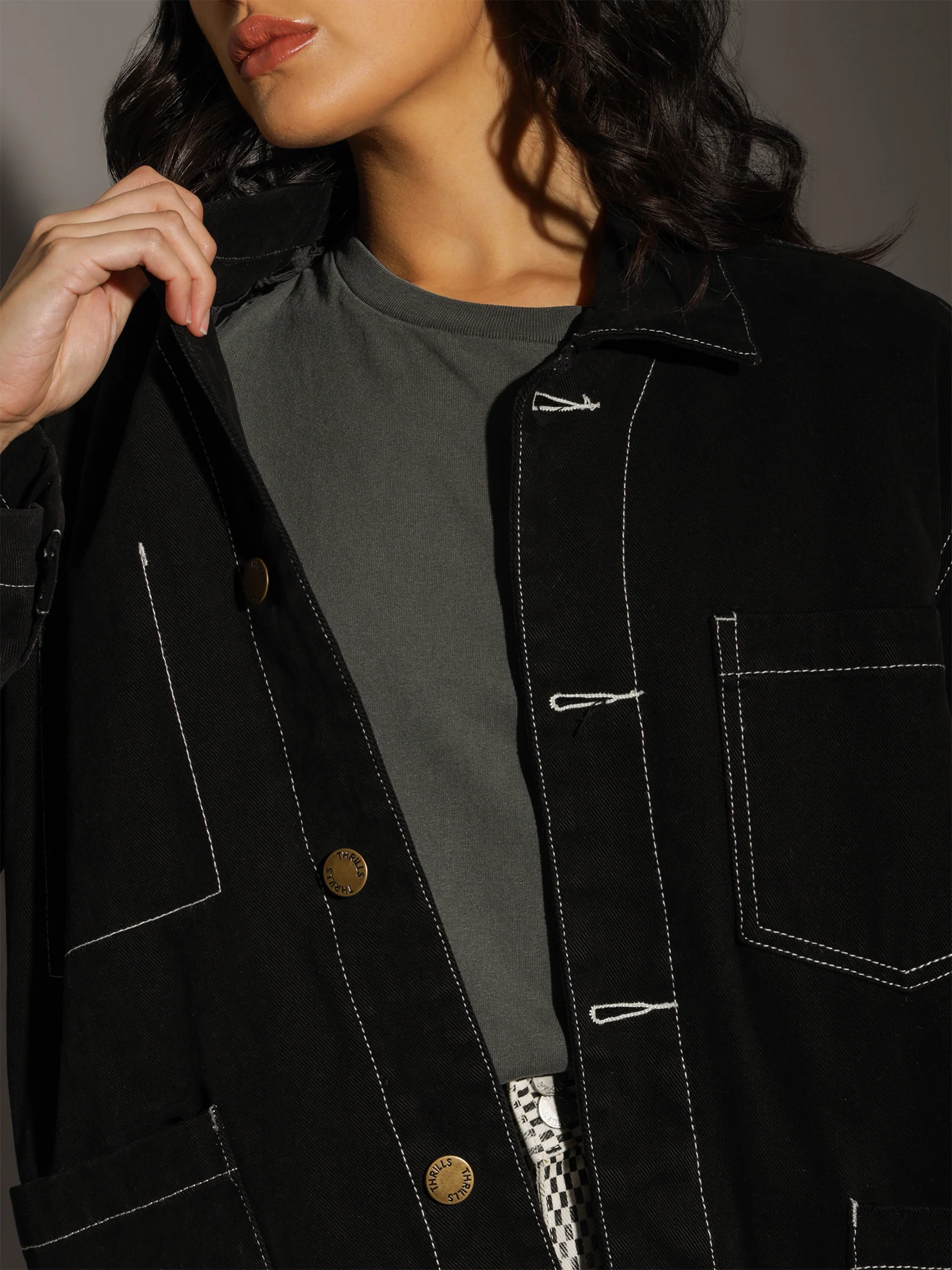 Workshop Quilted Jacket - Image 3