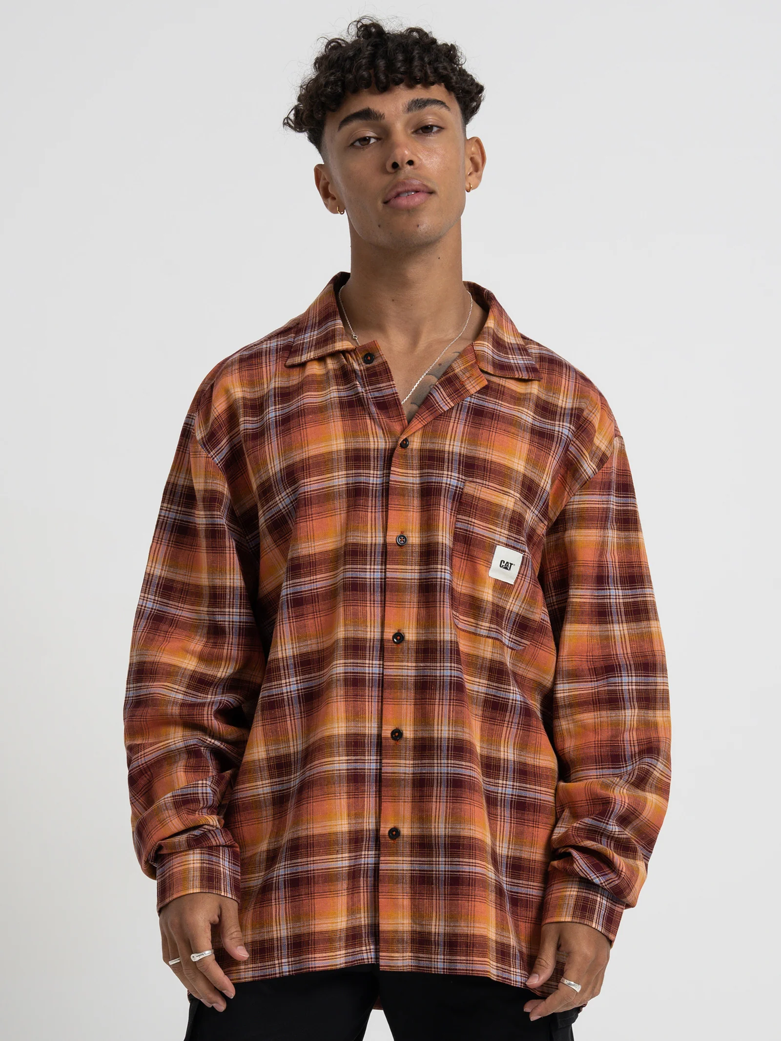 Workwear Checked Shirt - Image 3