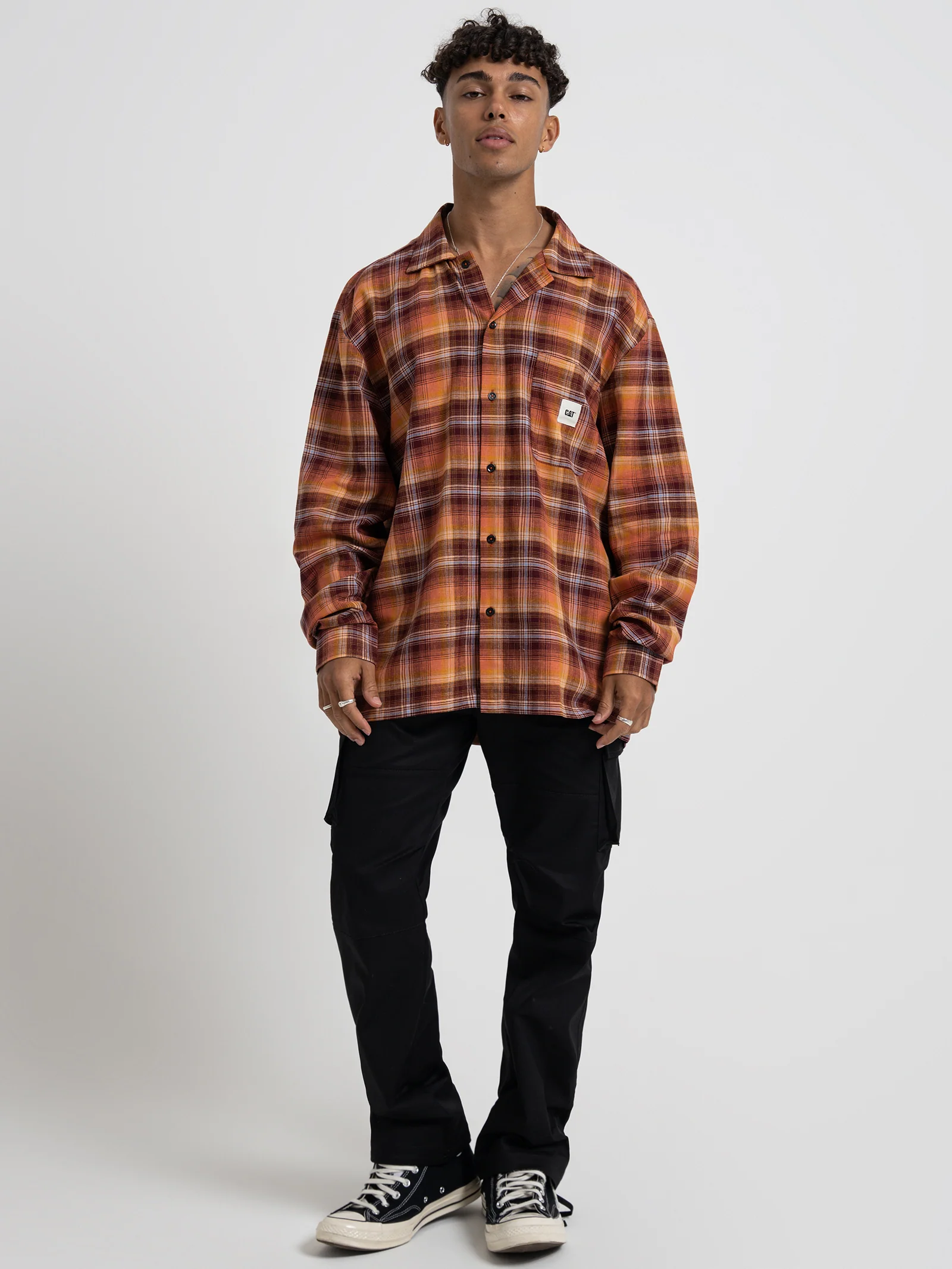 Workwear Checked Shirt - Image 4
