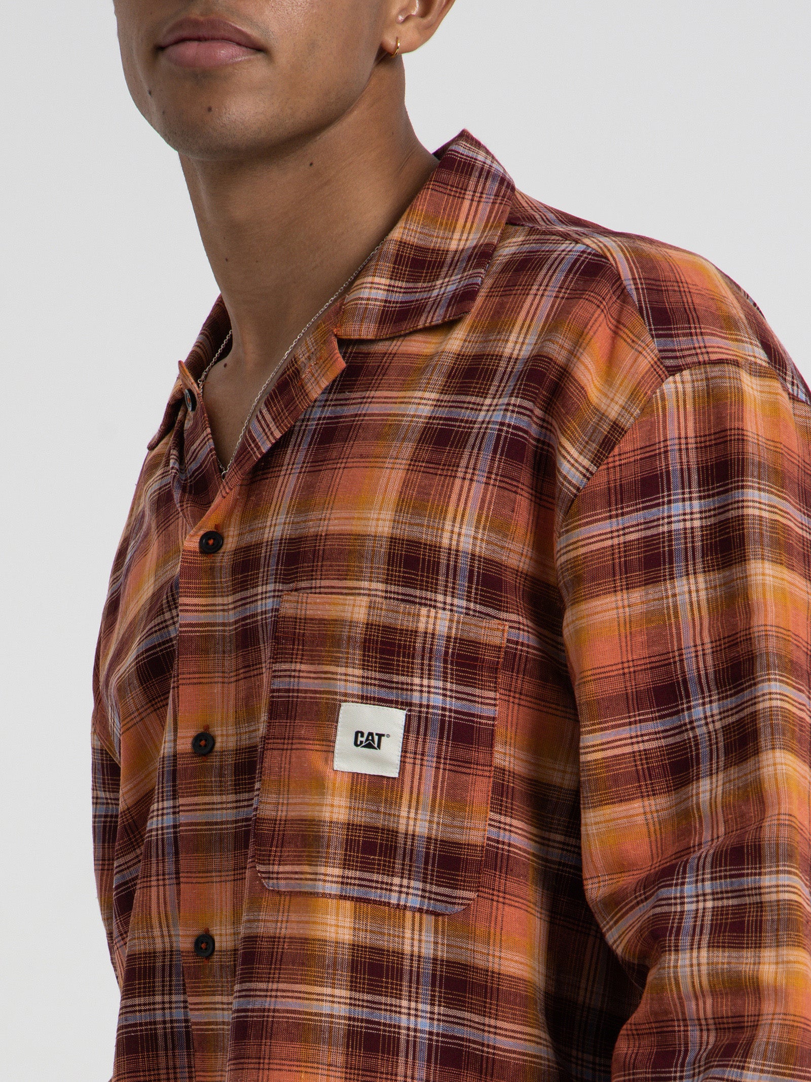 Workwear Checked Shirt - Image 5