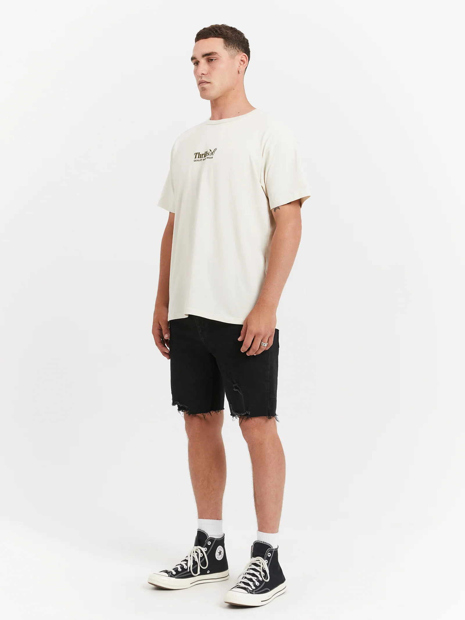 Workwear Embro Box Fit T-Shirt - Image 4