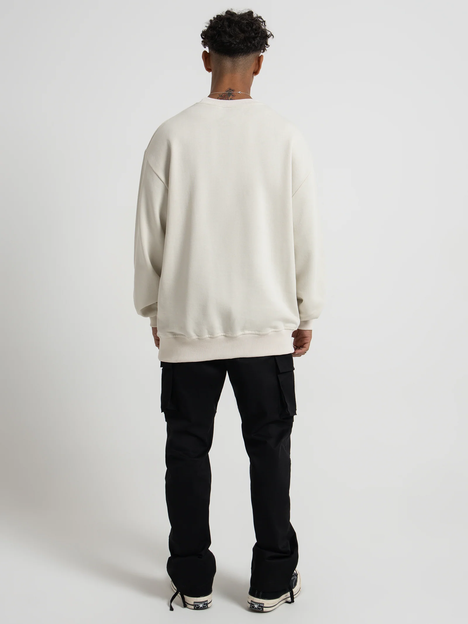 Workwear Insert Crew Neck - Image 5