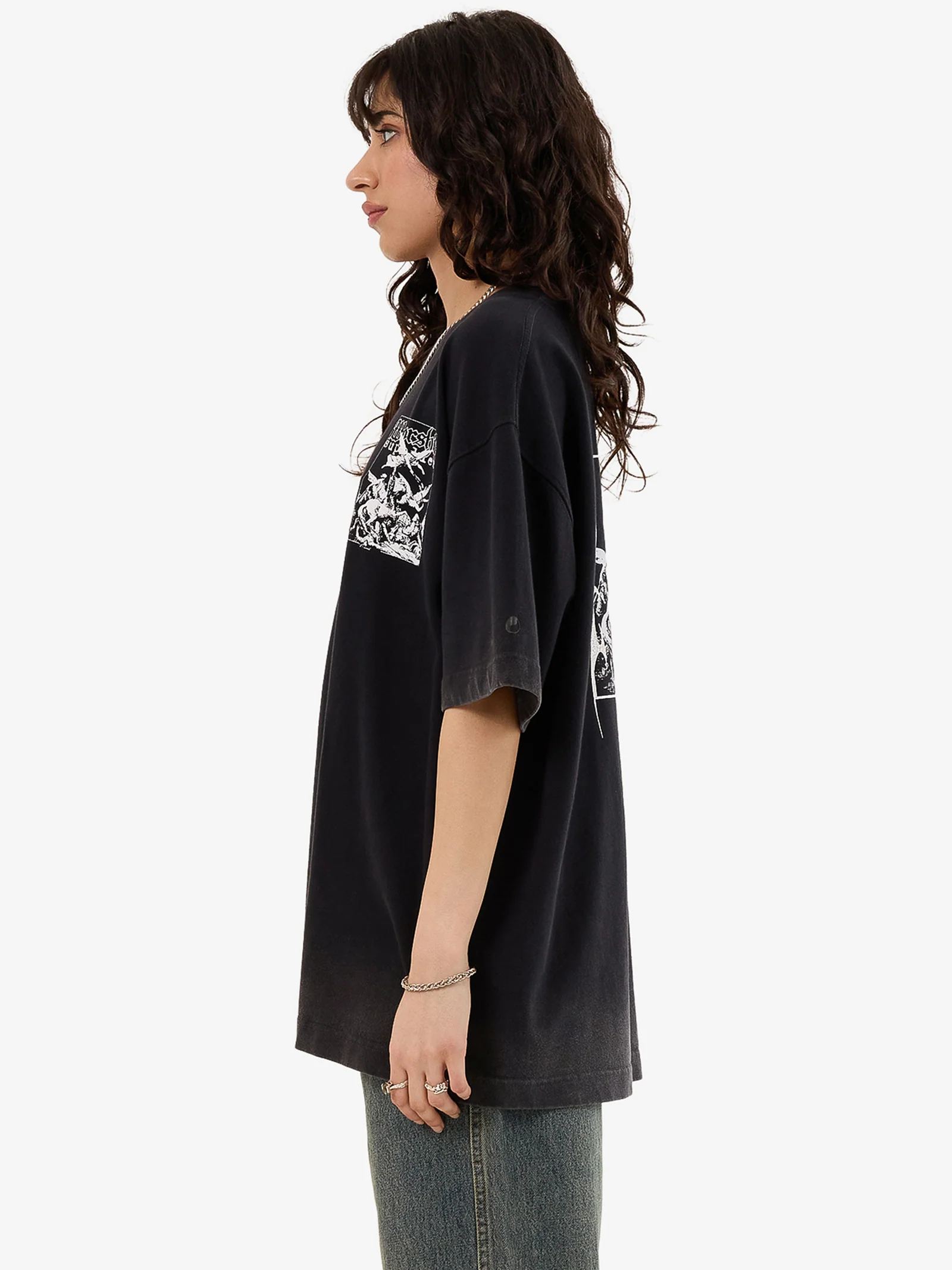 At Peace Oversized Fit Tee - Image 4