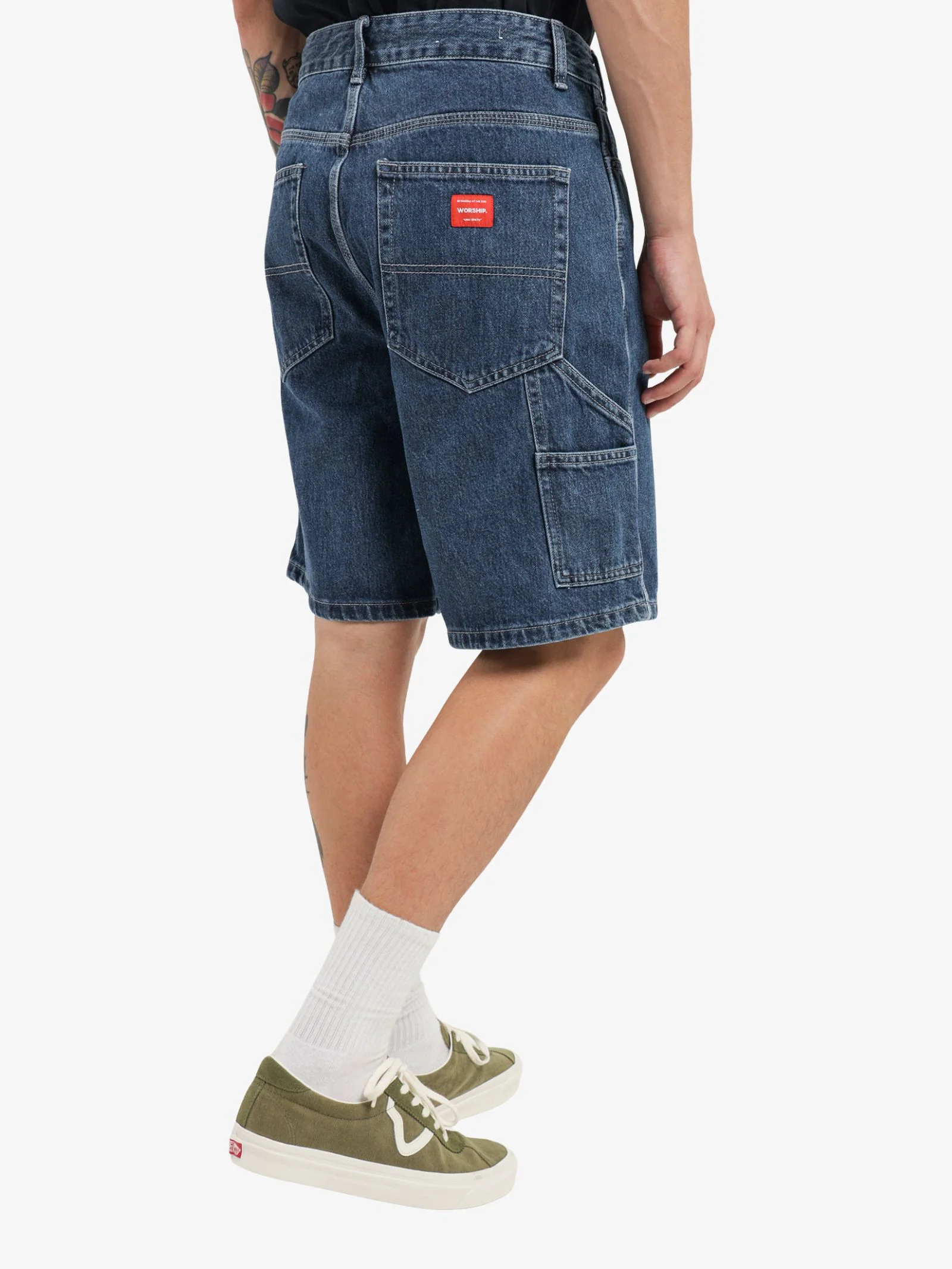Carpenter Jean Shorts - Image 2