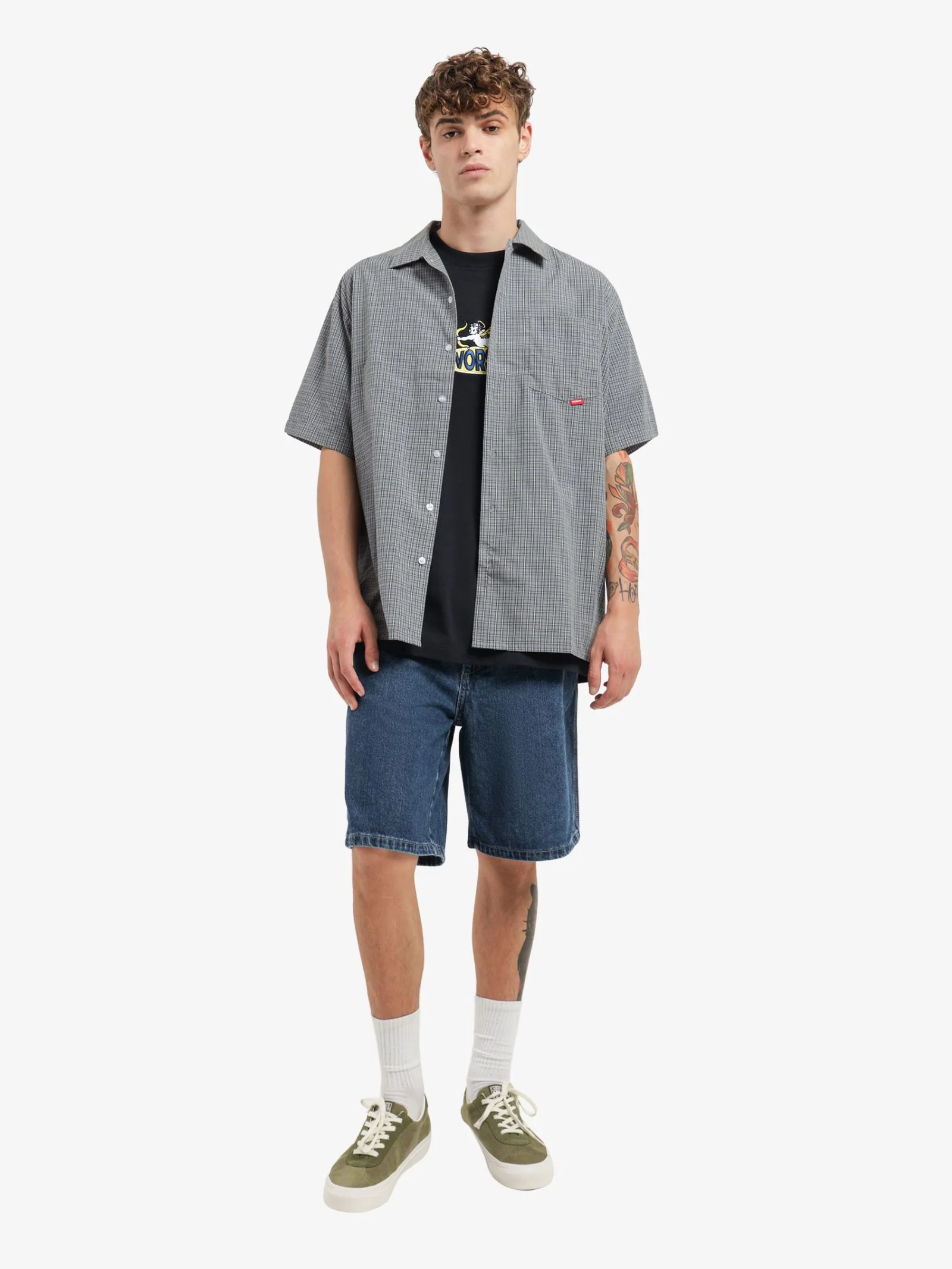 Carpenter Jean Shorts - Image 3