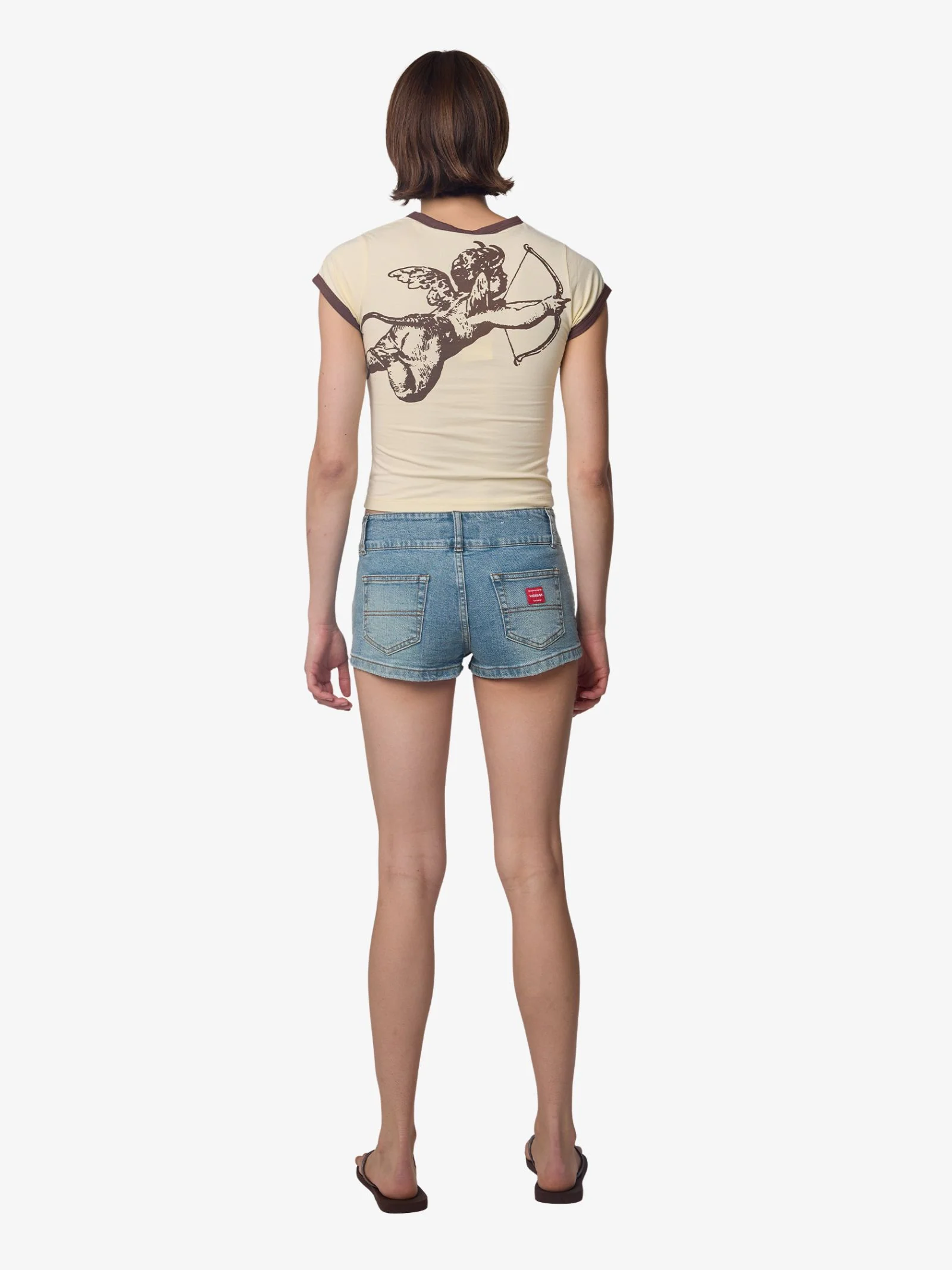 Cherub Cap Sleeve Ringer - Image 2