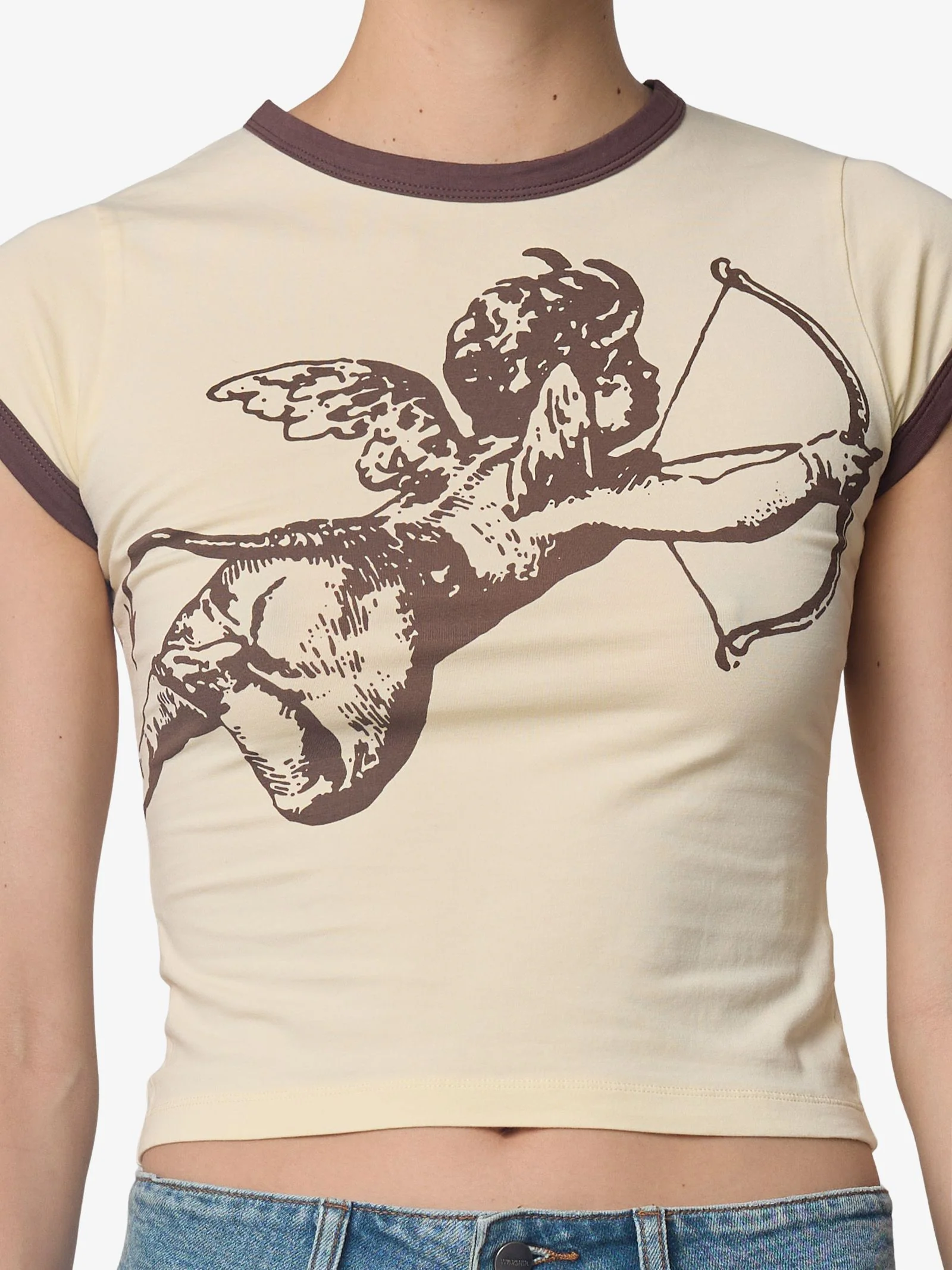 Cherub Cap Sleeve Ringer - Image 3