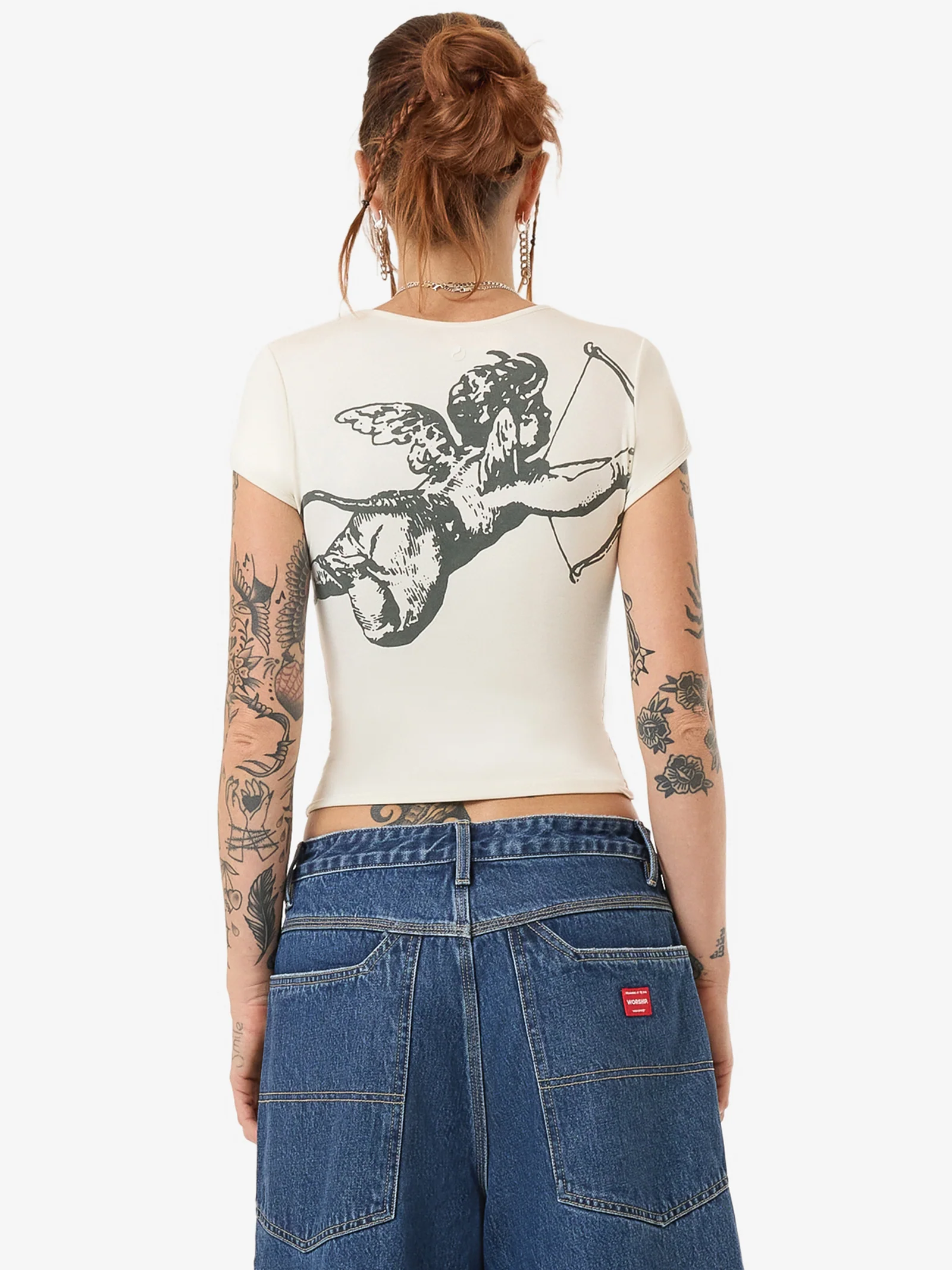 Cherub Cap Sleeve Top - Image 3
