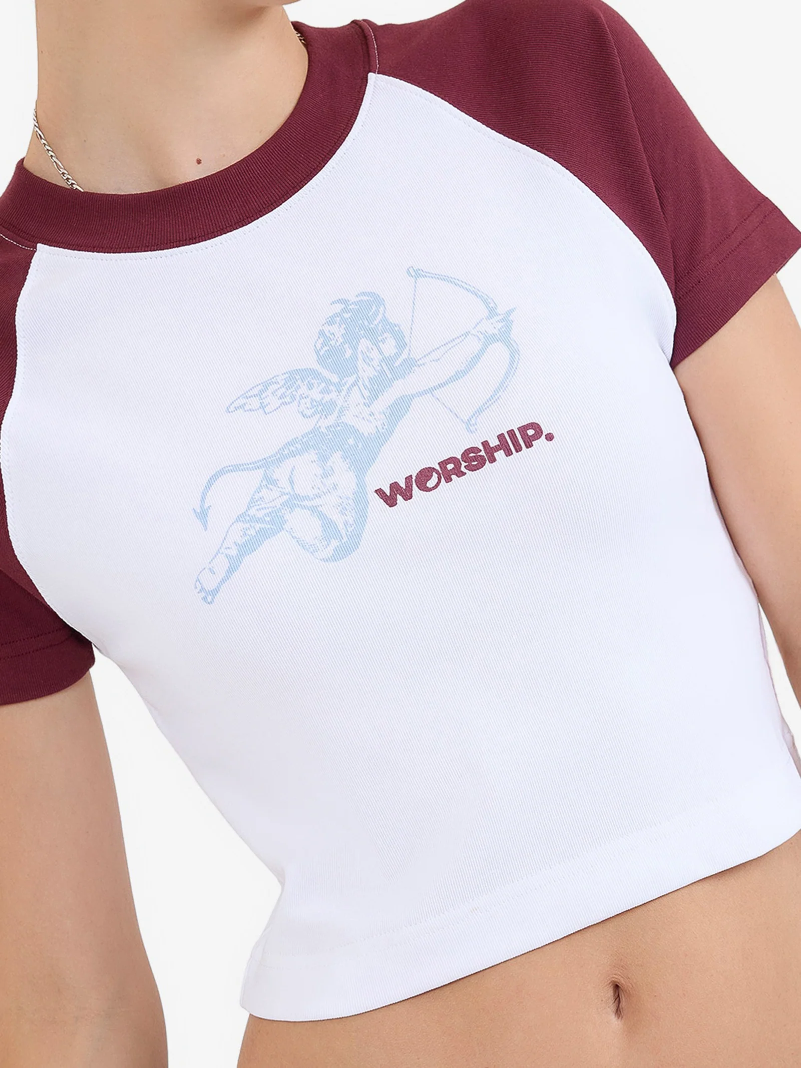 Cherub Raglan Micro Tee - Image 6