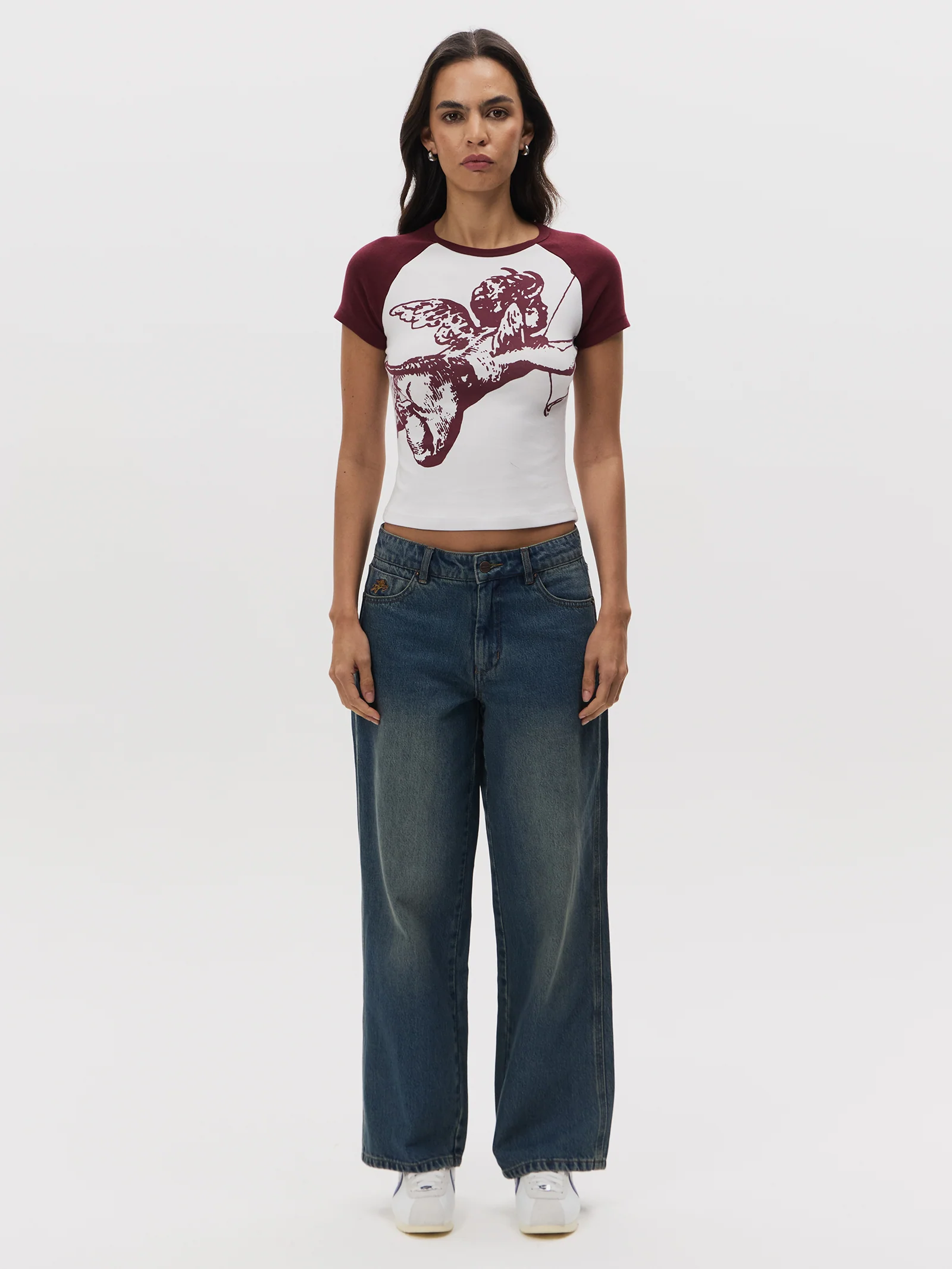 Cherub Y2k Raglan Tee - Image 2