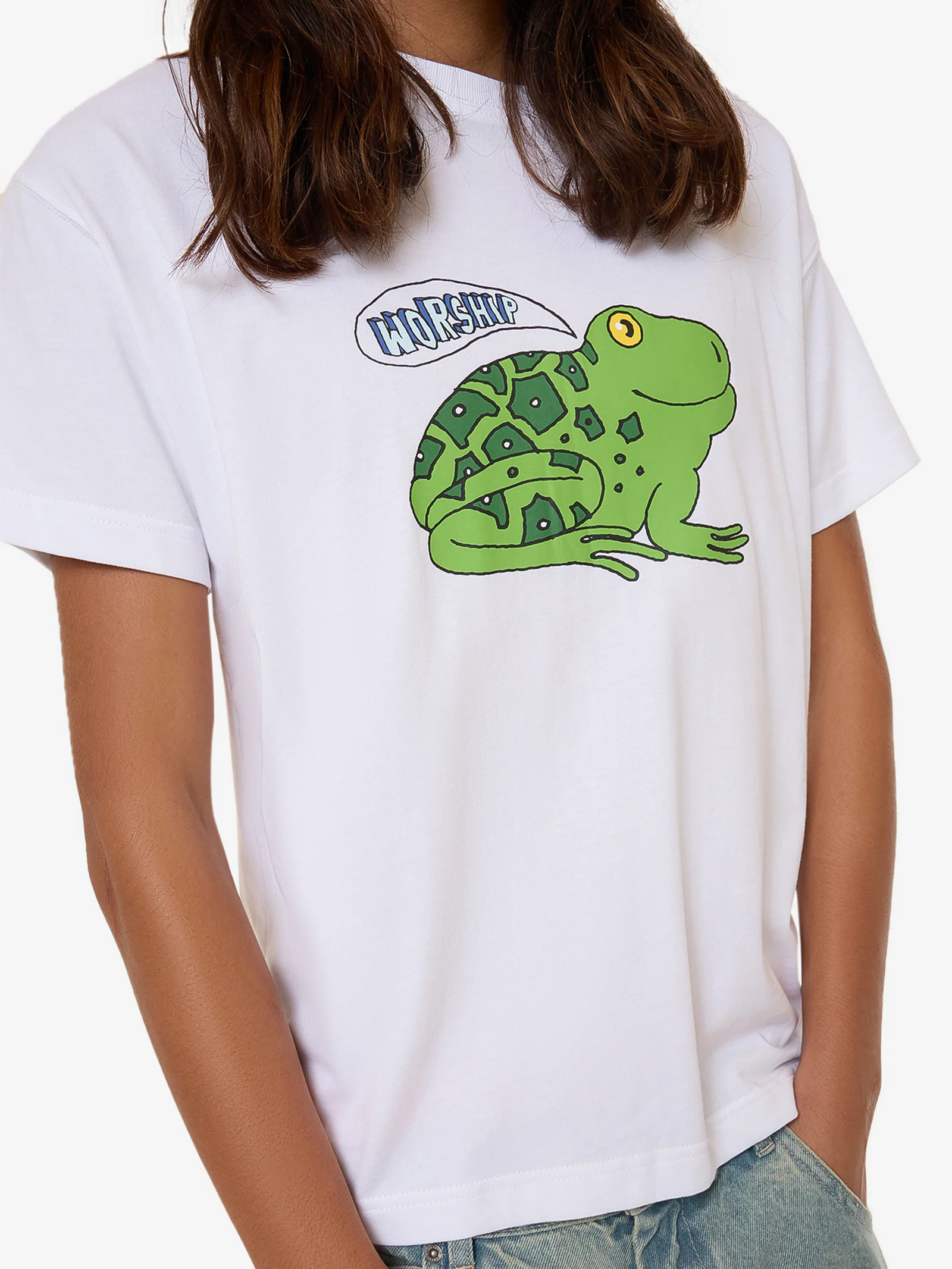 Croak Fitted Tee - Image 2