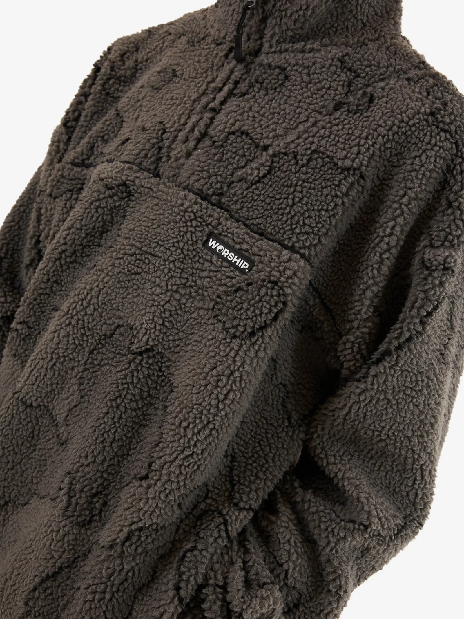 Delirium Quarter Zip Sherpa Fleece - Image 6