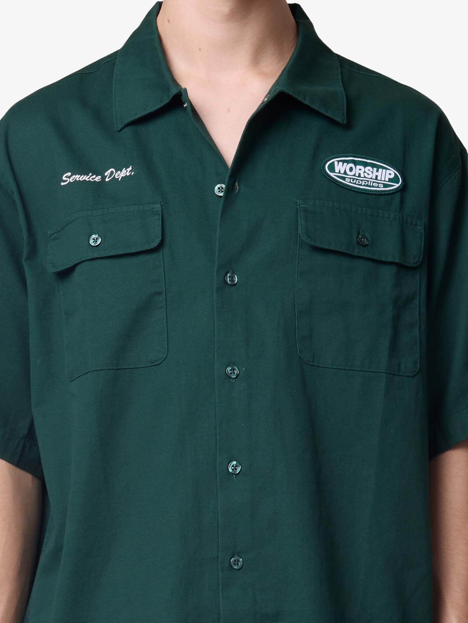 Department Short Sleeve Workshirt - Image 4