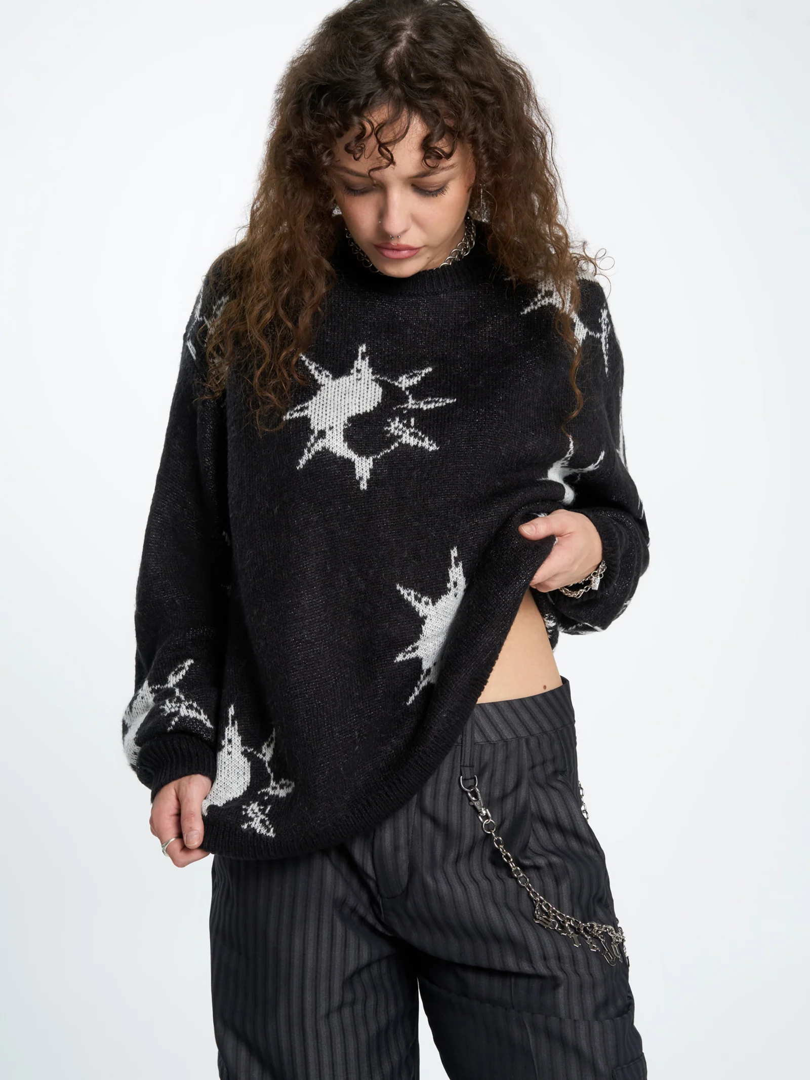 Destino Box Fit Crew Knit - Image 5