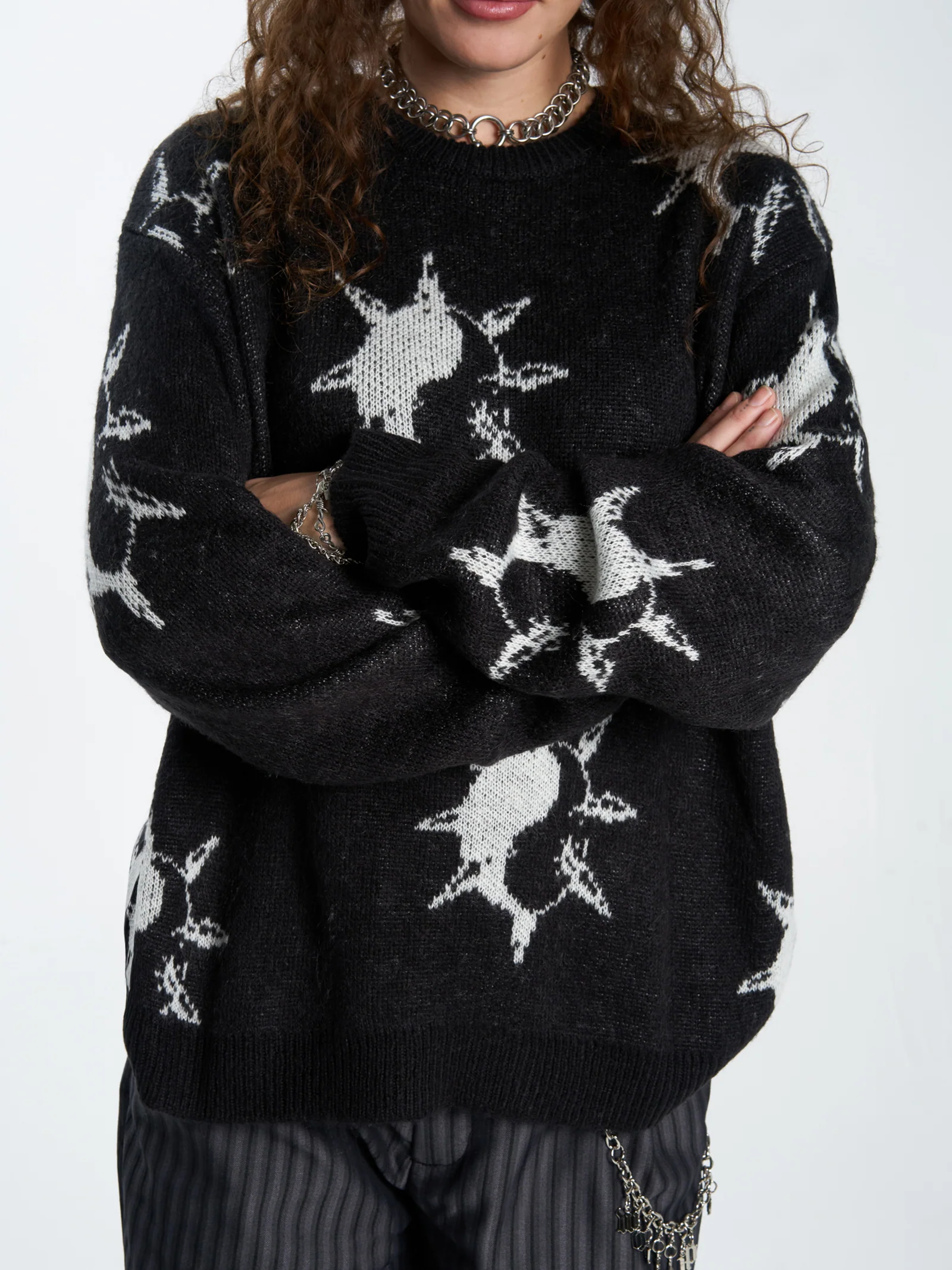 Destino Box Fit Crew Knit - Image 6