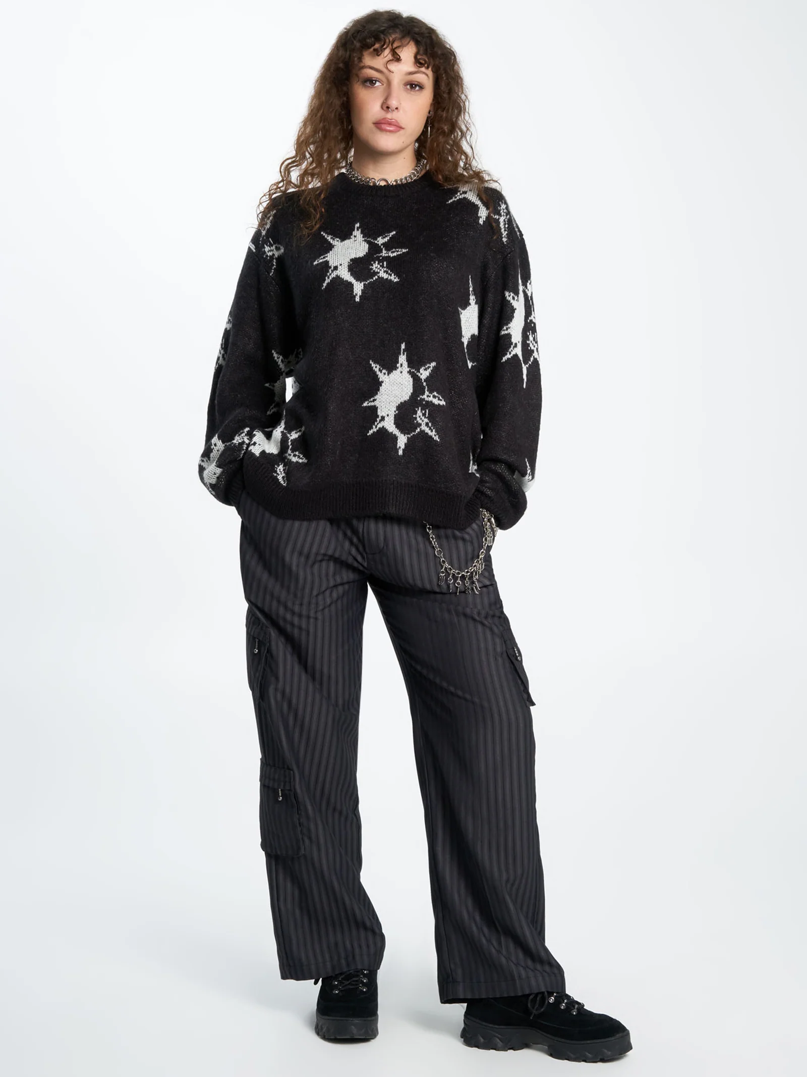Destino Box Fit Crew Knit - Image 7