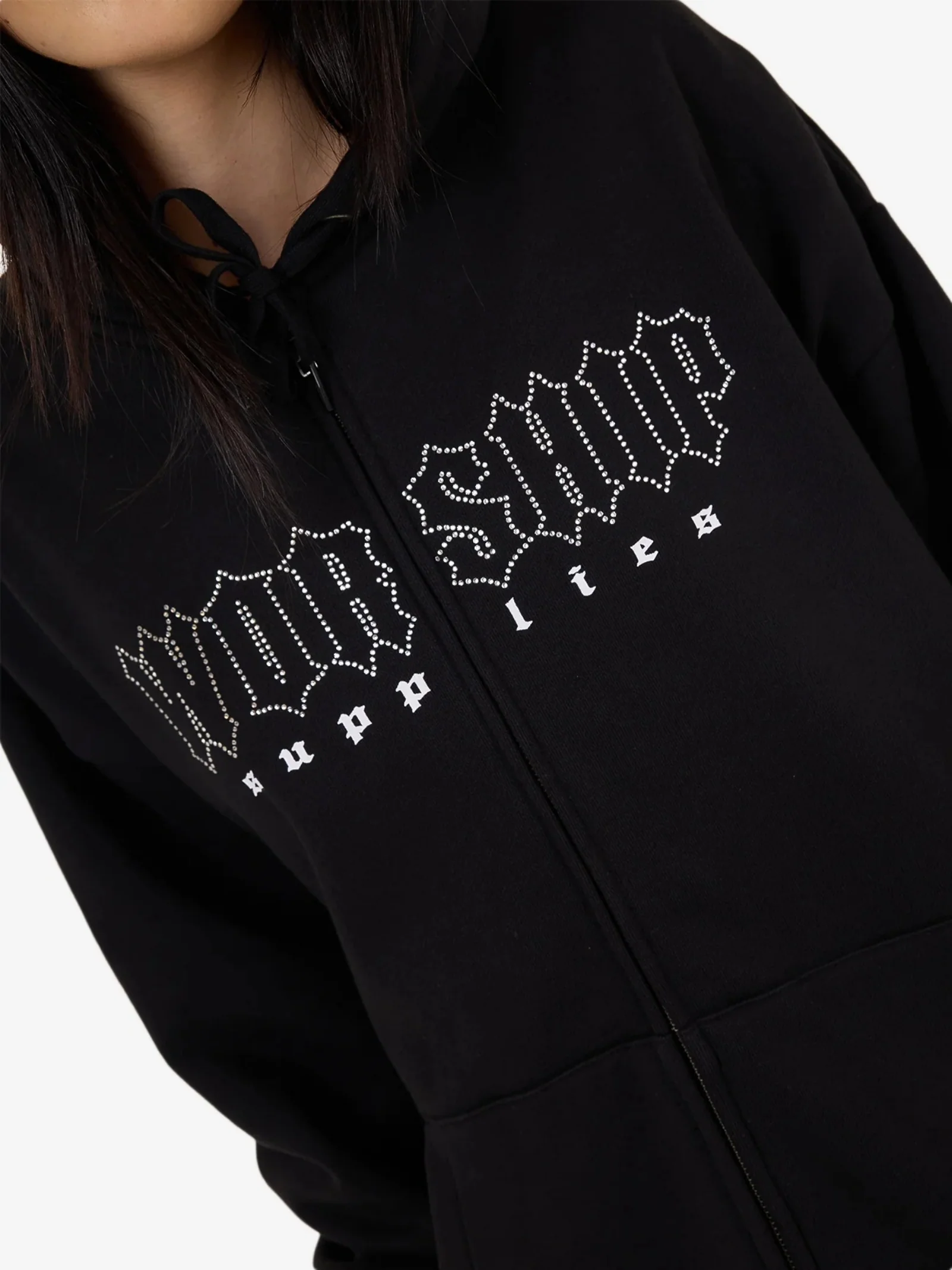 Glitz Zip Front Hood - Image 3
