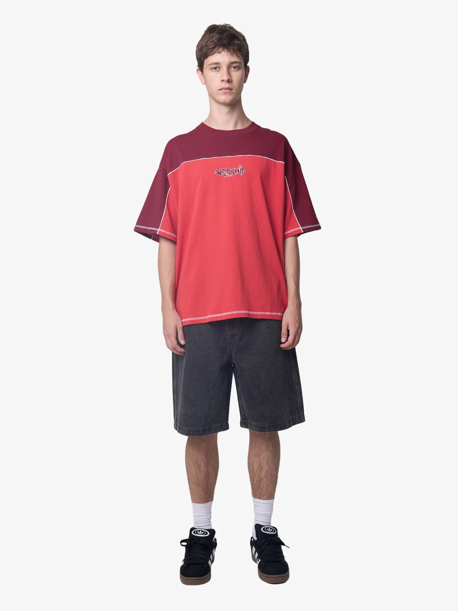 Hot Gossip Oversize Panel Tee - Image 3
