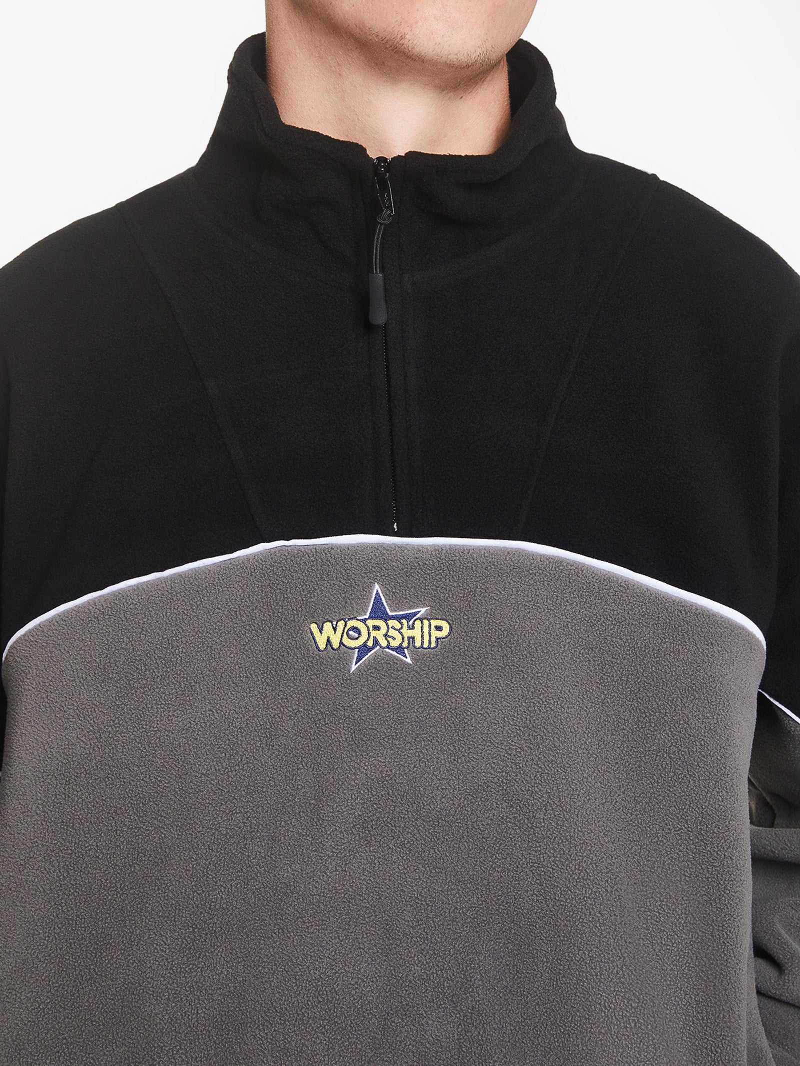 Margarine Quarter Zip Polar Fleece - Image 2