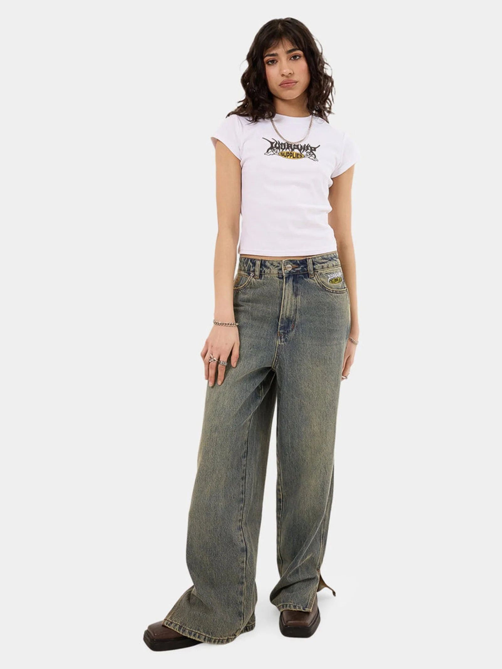 Messenger Big Baggy Split Jean - Image 4